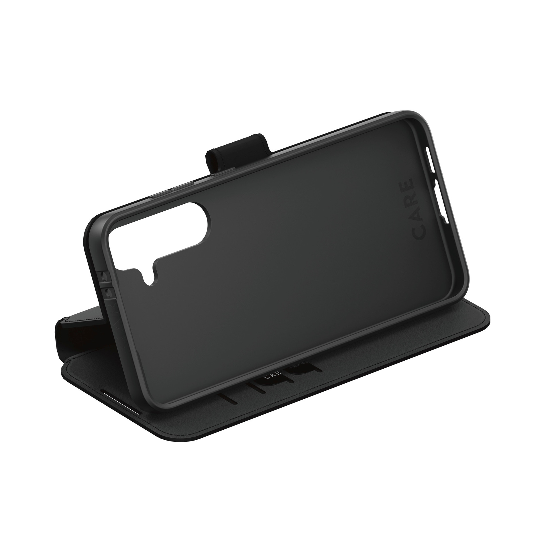 CARE by PanzerGlass Handyhülle »Wallet Case with Kickstand für Samsung Galaxy S24 FE« Backcover, Schutzhülle, Handyschutzhülle, Case, Schutzcase, stoßfest