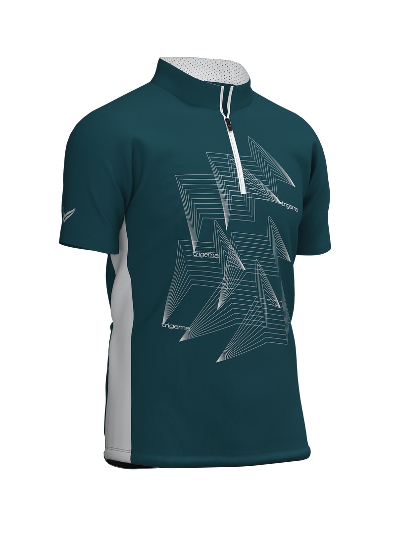 Trigema Poloshirt »TRIGEMA Fahrradjacke mit Spiralförmigen Design« 1