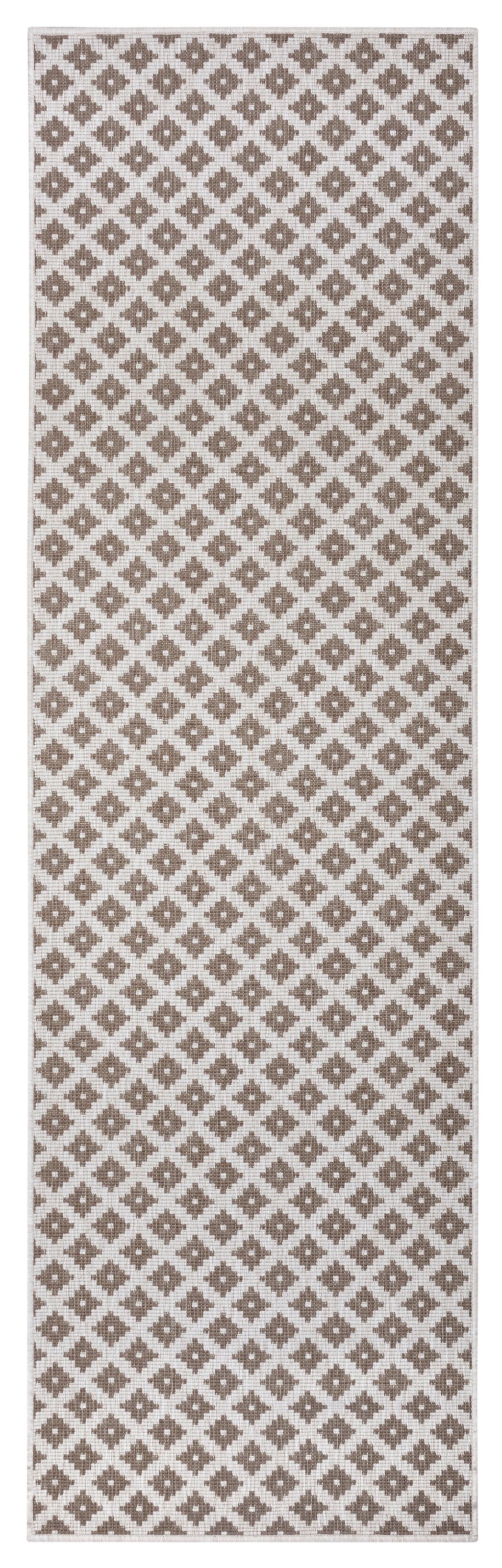 NORTHRUGS Teppich »Nizza Wendeteppich«, rechteckig, 5 mm Höhe, In-& Outdoor, Wetterfest, Balkon, Läufer, Wohnzimmer, Wasserfest