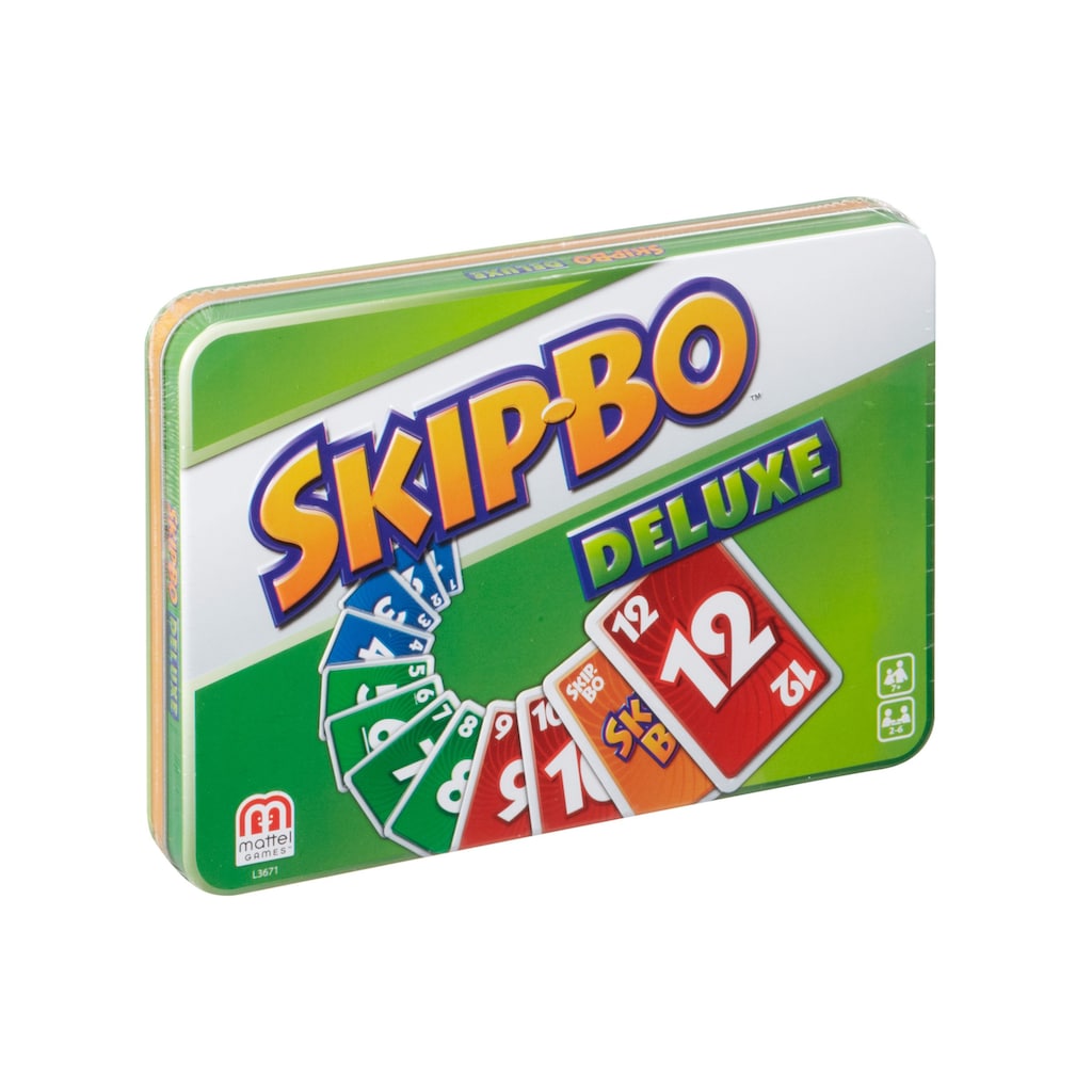 Mattel games Spiel »Skip-Bo Deluxe Metallbox«