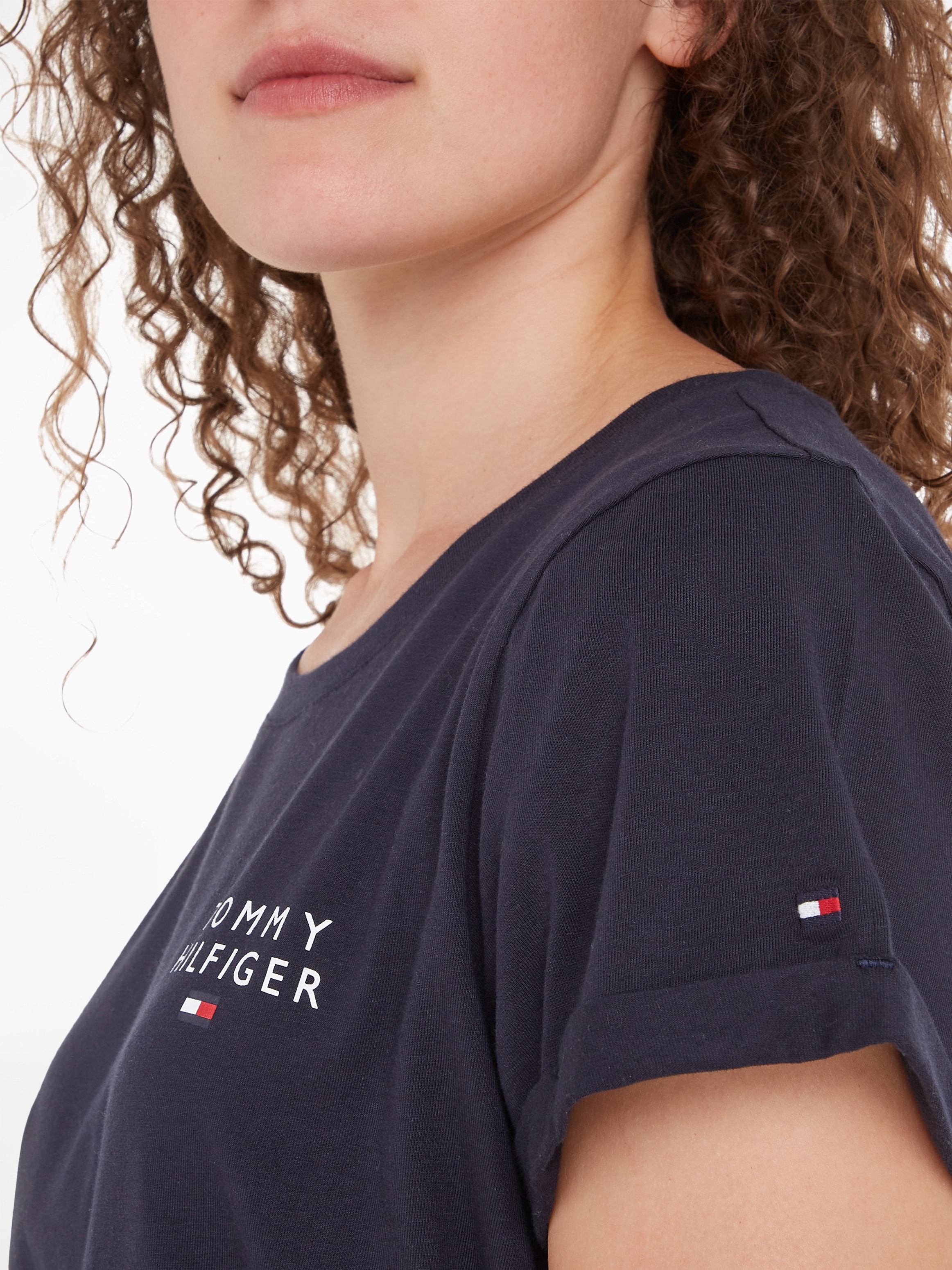 Tommy Hilfiger Underwear T-Shirt »SHORT bei Markenlabel T-SHIRT«, Tommy SLEEVE ♕ mit Hilfiger