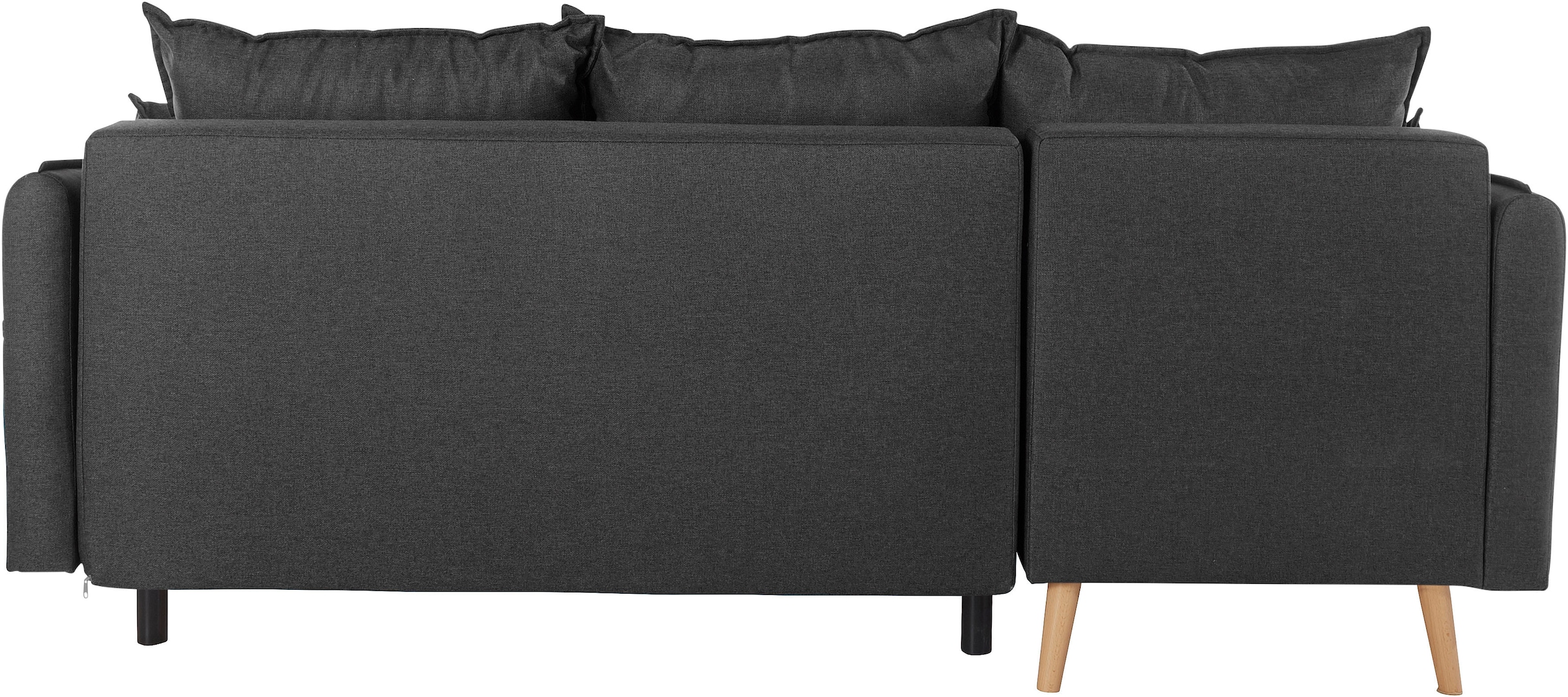 Home affaire Ecksofa »Granbo L-Form« incl. Bettfunktion und Bettkasten, Federkern-Polsterung, Seitentasche