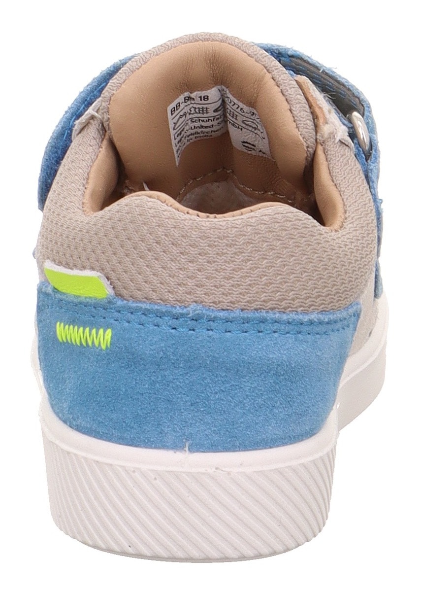Superfit Klettschuh »SUPIES WMS: mittel«, Sneaker, Freizeitschuh im Retro Look, Größenschablone zum Download