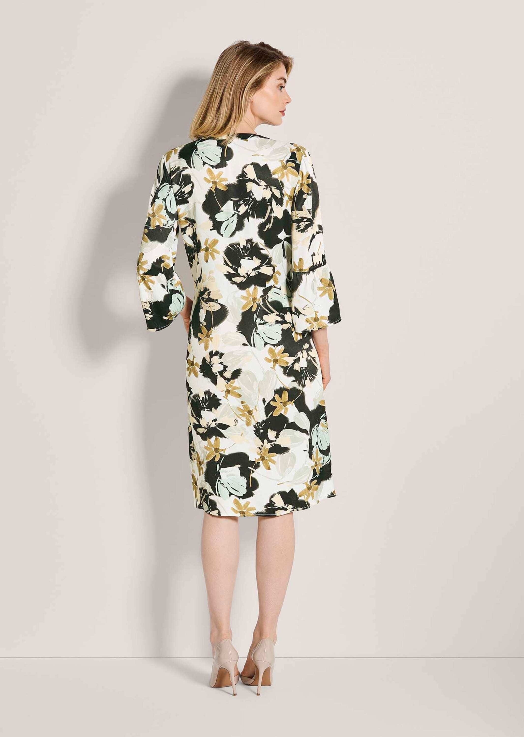 MADELEINE Sommerkleid »Viskosekleid Print-Kleid mit Volants« Volants