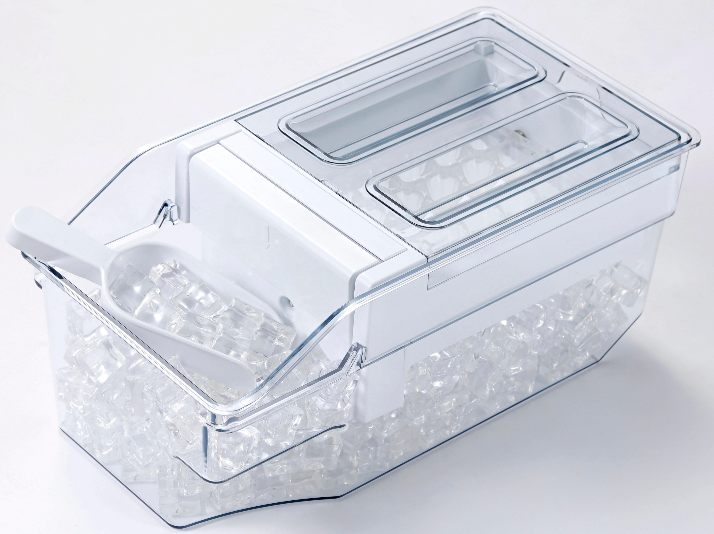 Hanseatic French Door »HFD18983CWDBI«, Wasserspender mit Wassertank
