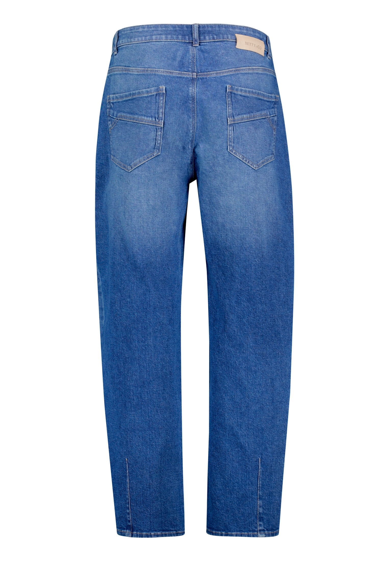Betty&Co 7/8-Hose »Cropped-Jeans mit Waschung«