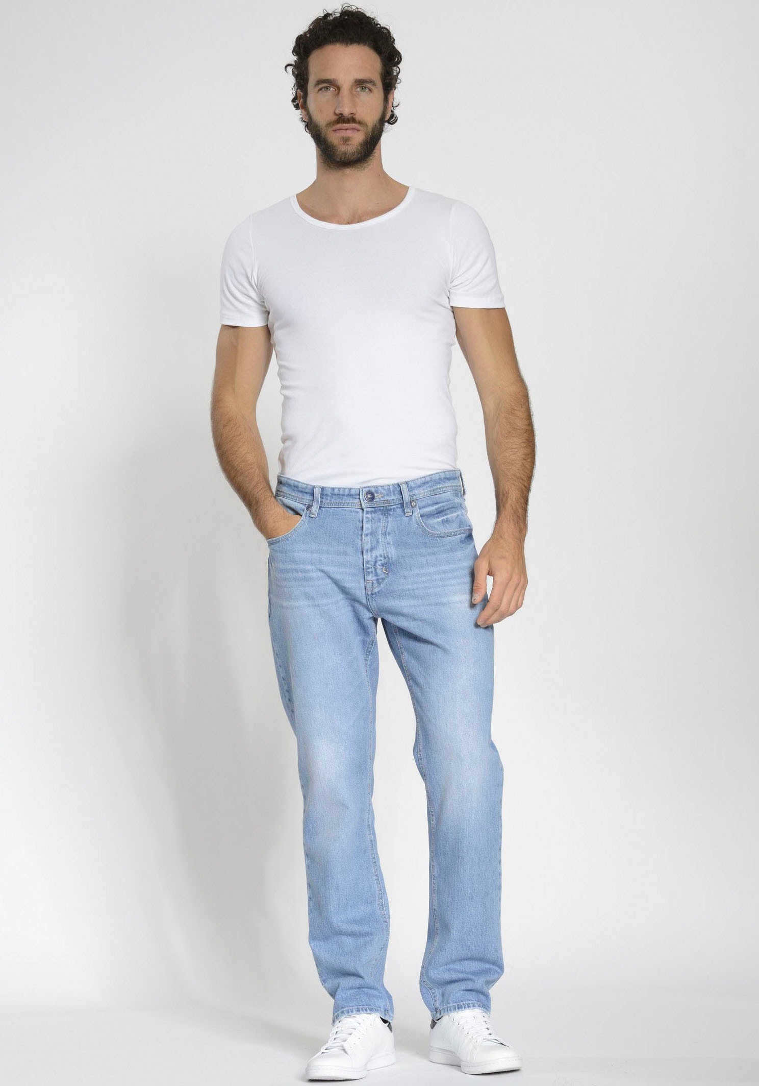 GANG 5-Pocket-Jeans »94SESTO«, Straight fit im 5-Pocket-Style mit Ziernaht auf Coinpocket