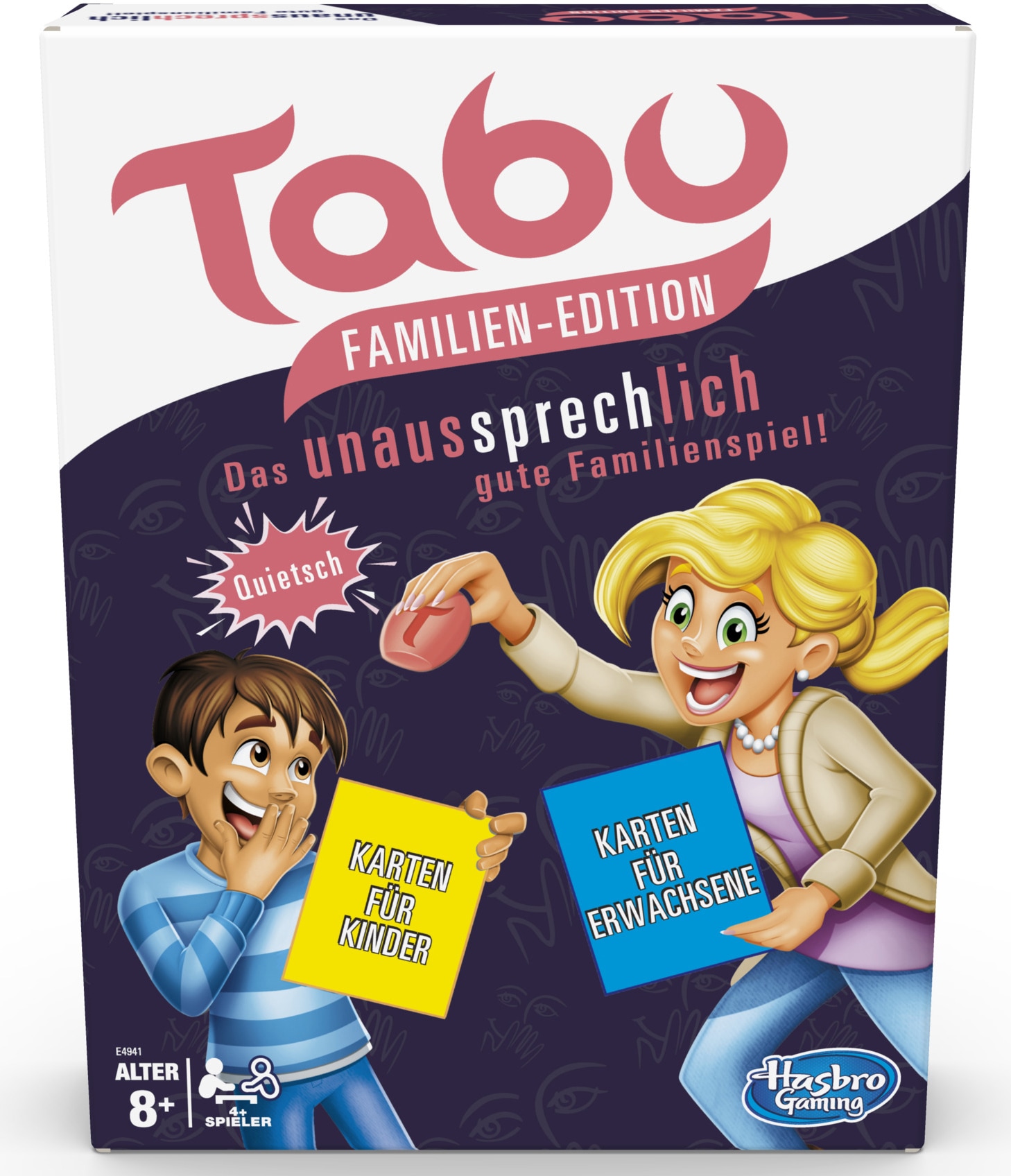 Hasbro Spiel »Tabu Familien-Edition«, das unaussprechlich gute Familienspiel; Made in Europe