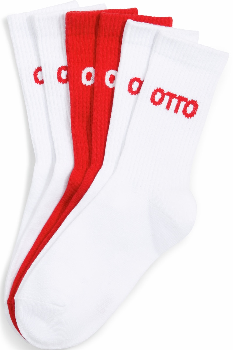 OTTO products Tennissocken »OTTO« Unisex, sportlicher Stil, mit Stickerei, das Otto Original
