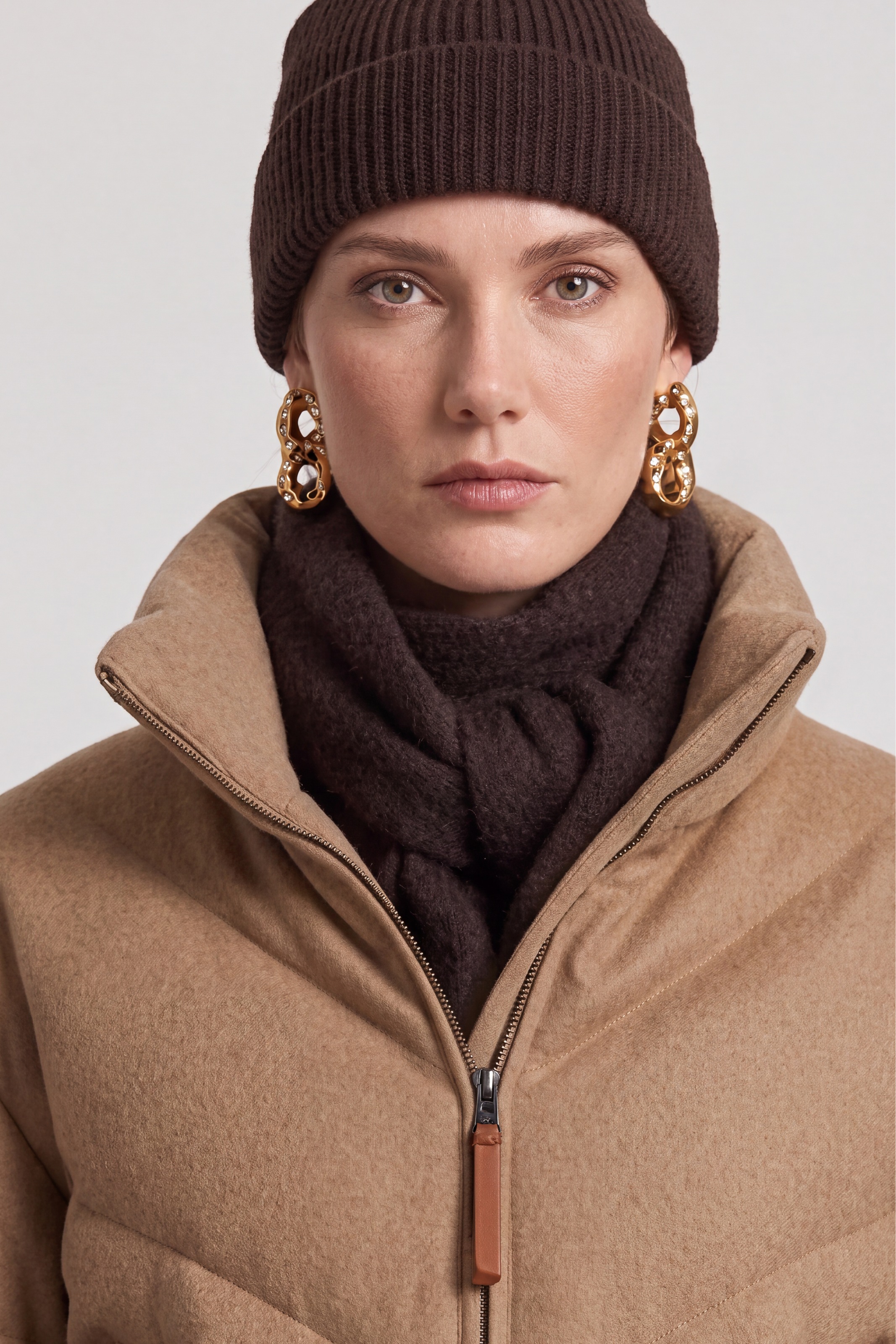 RICHROYAL Steppjacke ohne Kapuze Regular fit mit Stehkragen