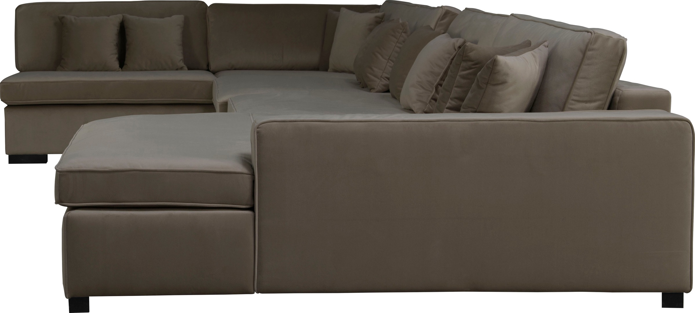 Guido Maria Kretschmer Home&Living Wohnlandschaft »Skara XXL U-Form«, Lounge-Sofa XXL mit Federkern-Polsterung, in vielen Bezugsvarianten