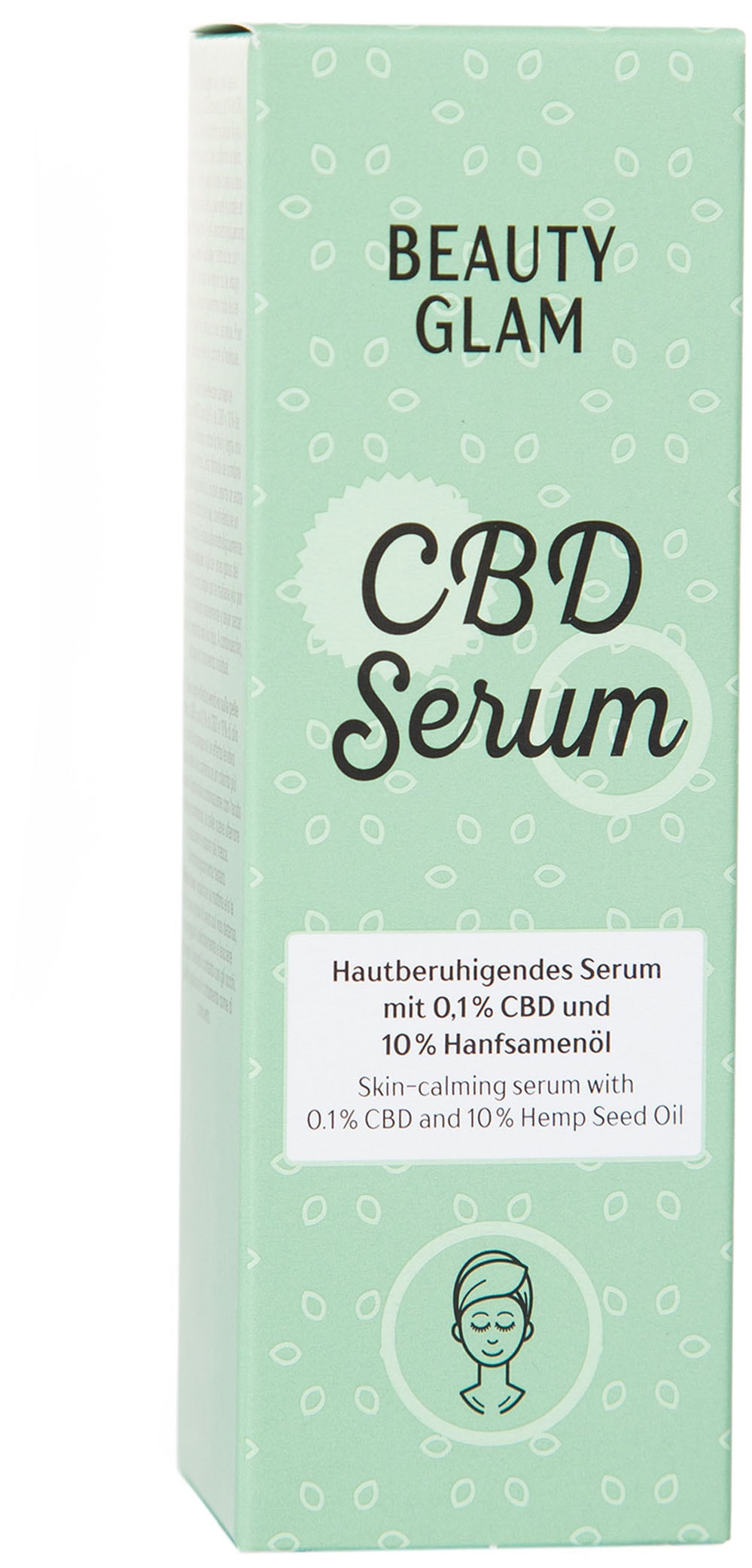 BEAUTY GLAM Gesichtsserum »CBD Serum«, Entzündungshemmend, intensive Feuchtigkeit, beruhigt gereizte Haut.