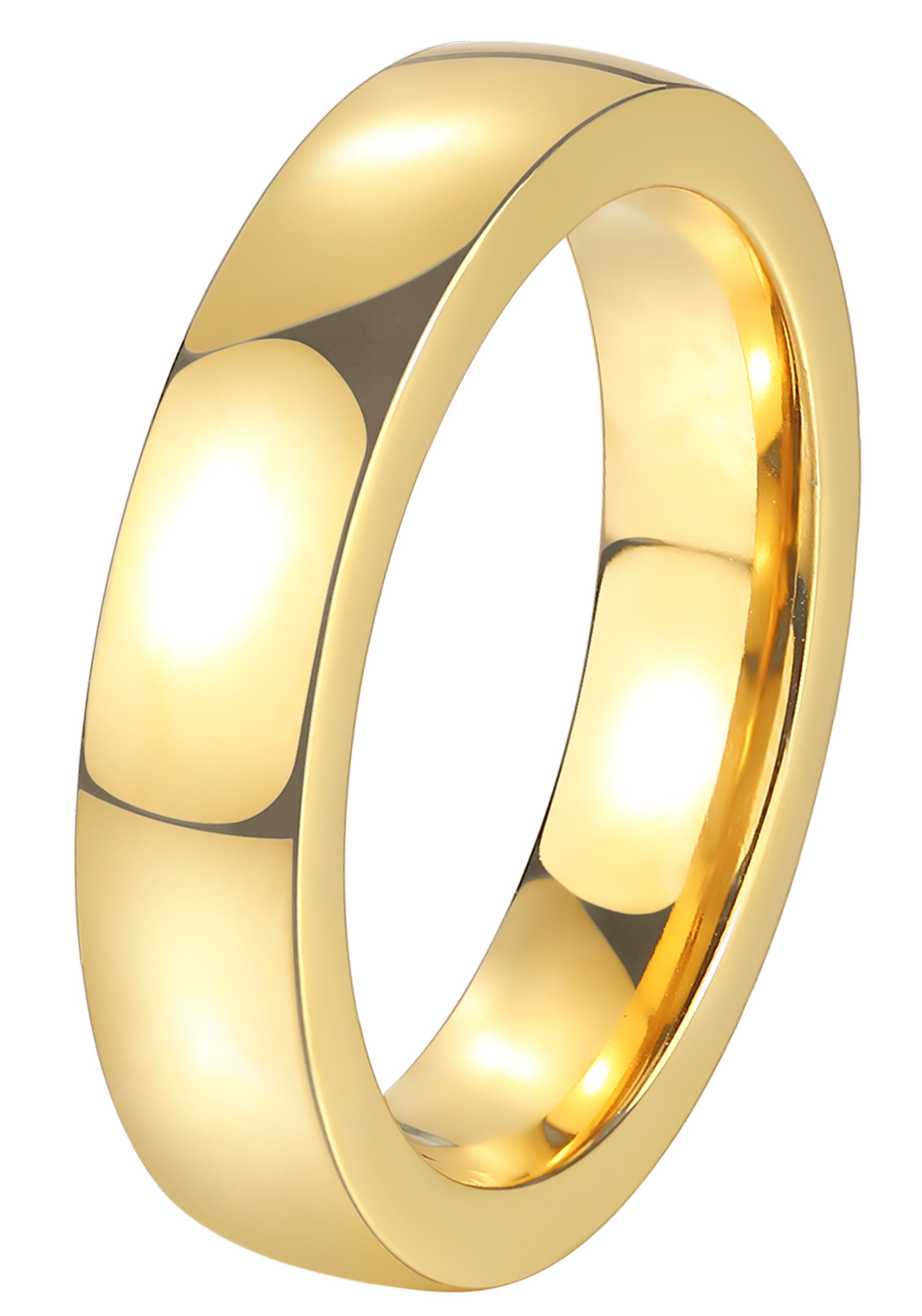 DOOSTI Trauring »Schmuck Geschenk Edelstahl Trauring Ehering Partnerring LIEBE«, wahlweise mit oder ohne Zirkonia