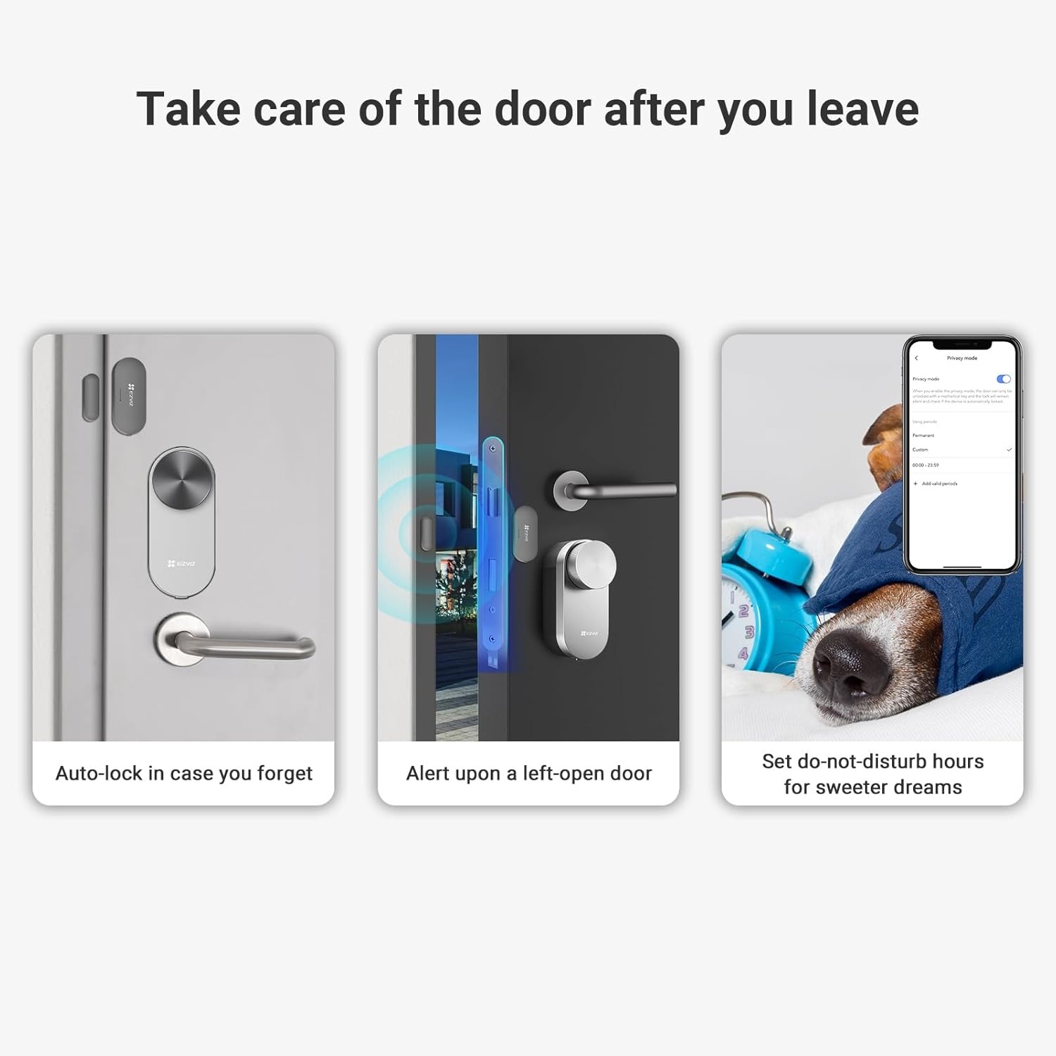 EZVIZ Einsteckschloss »DL01 Pro+DL01CP«