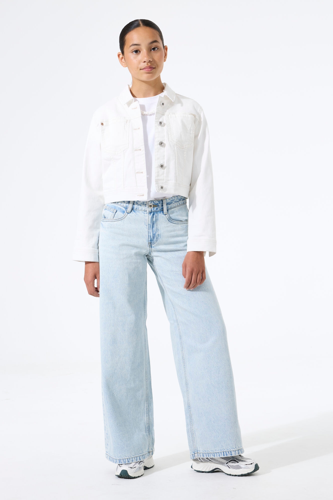 Garcia Jeansjacke mit Brusttaschen, for Girls