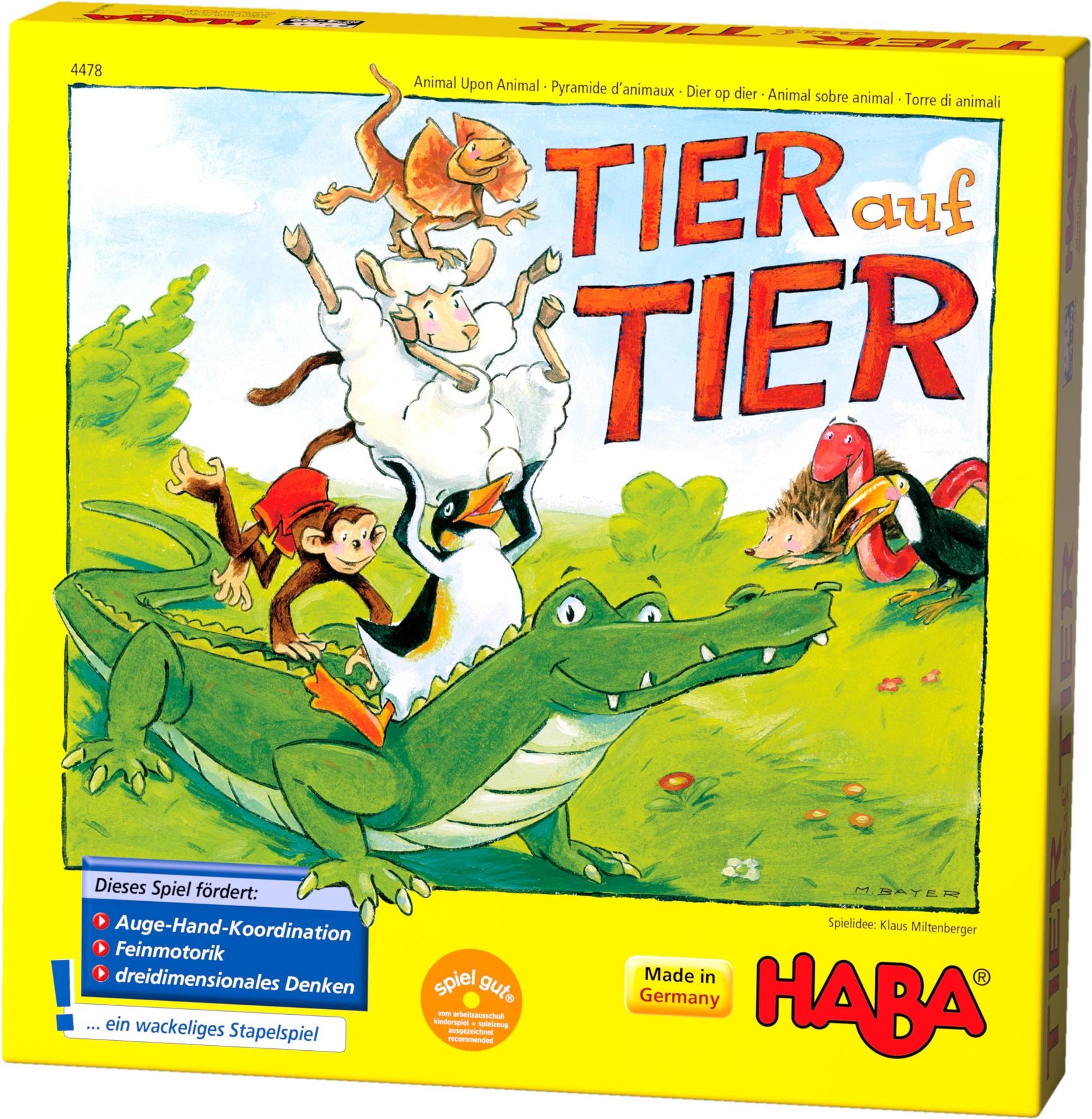 Haba Spiel »Tier auf Tier«, Made in Germany