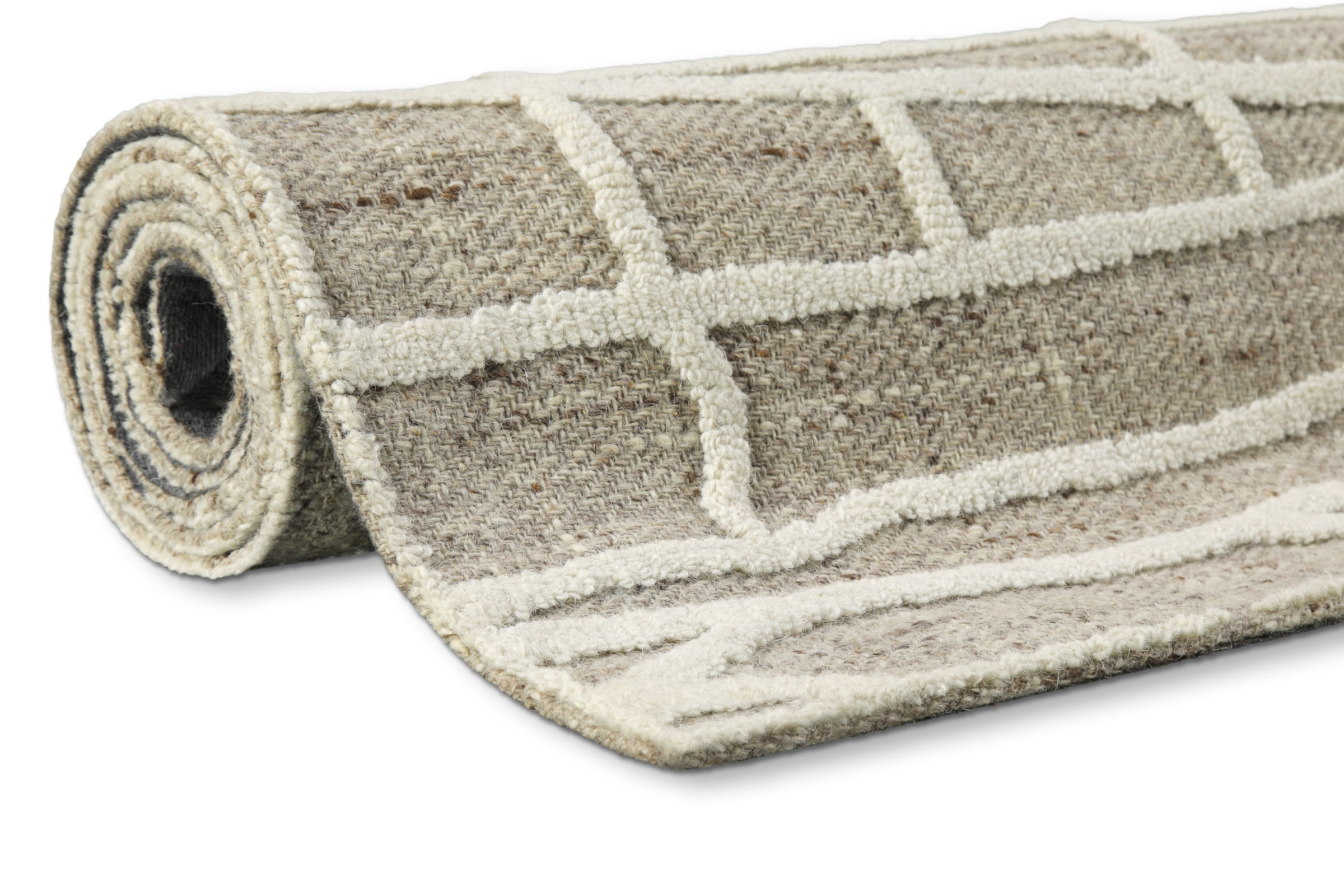 Wecon home Teppich »Hamptons TWENTYFIVE«, rechteckig, 10 mm Höhe, Läufer. Kurzflor, Wohnzimmer, Schlafzimmer, elegant, robust, abstrakt