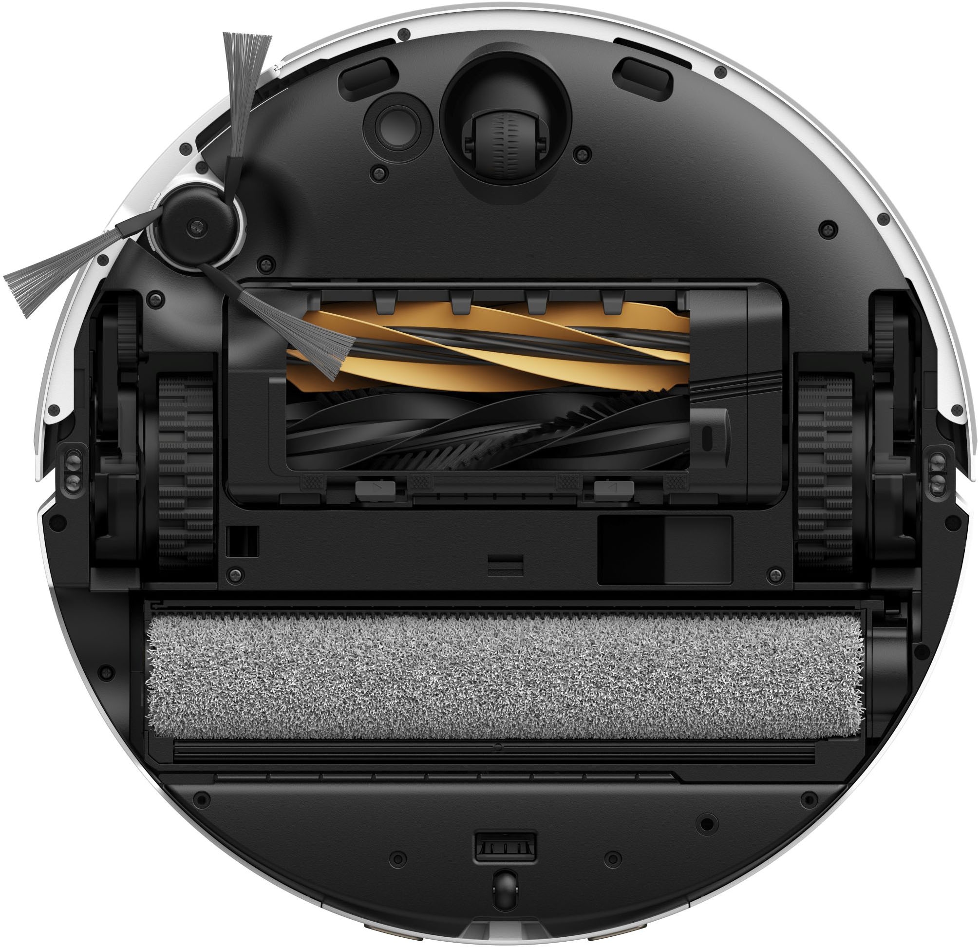 Dreame Saugroboter »mit Wischfunktion Aqua10 Ultra Roller Complete« Warmwasser-Wischsystem, Rollenmopp, überwindet Hindernisse, 30.000 Pa