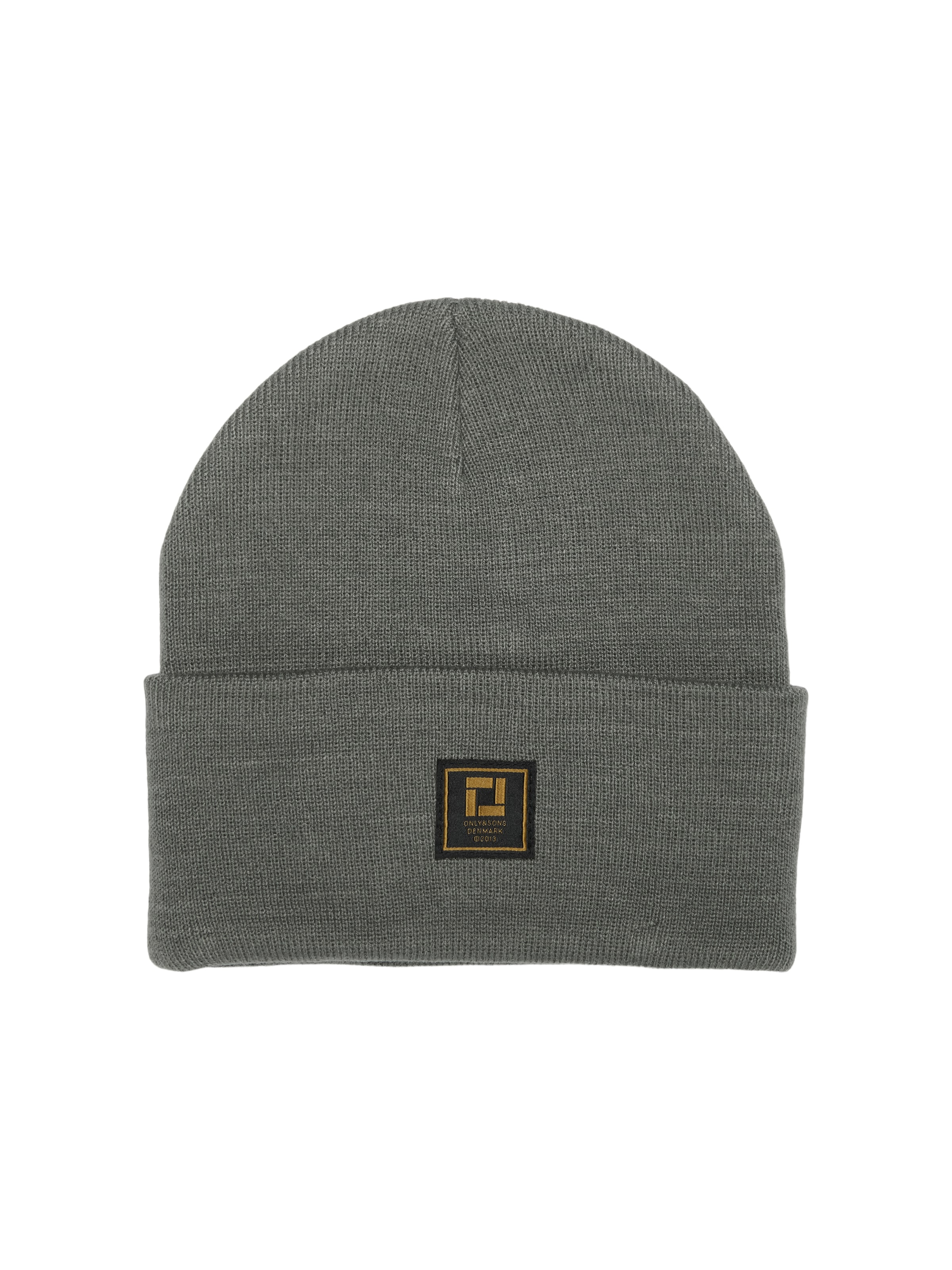 ONLY & SONS Beanie »ONSISAAC FLAT KNIT LOGO BEANIE NOOS«