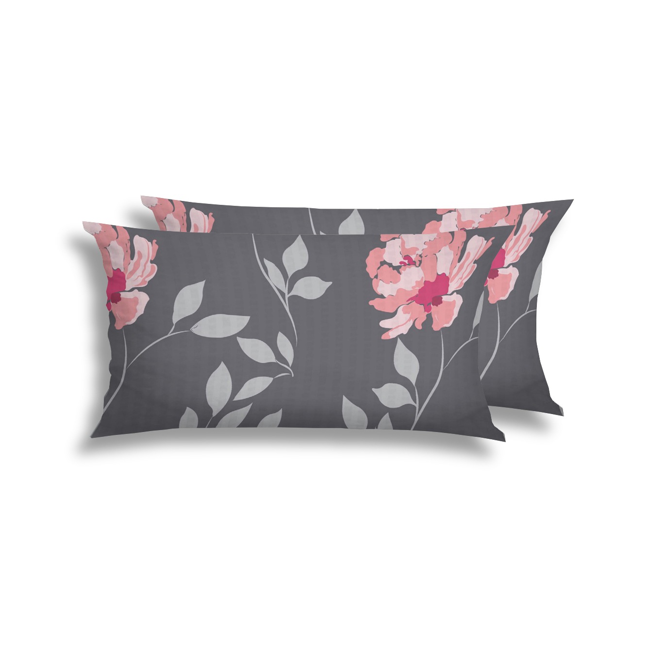 Florella Kissenbezüge »Sunla, Soft-Seersucker, 100% BW, Doppelpack, für 2 Kissen 40x80 cm«, (2 St.)