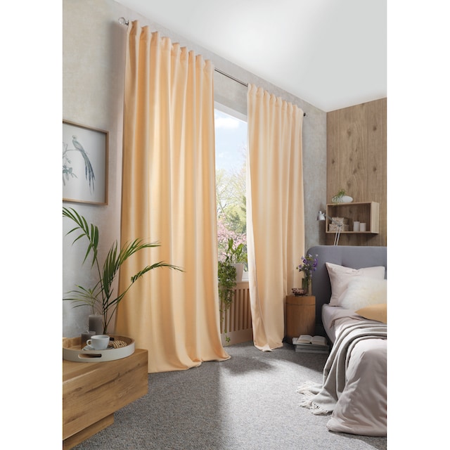 Home Basics Vorhang »WOLLY«, (1 St.), Chenille