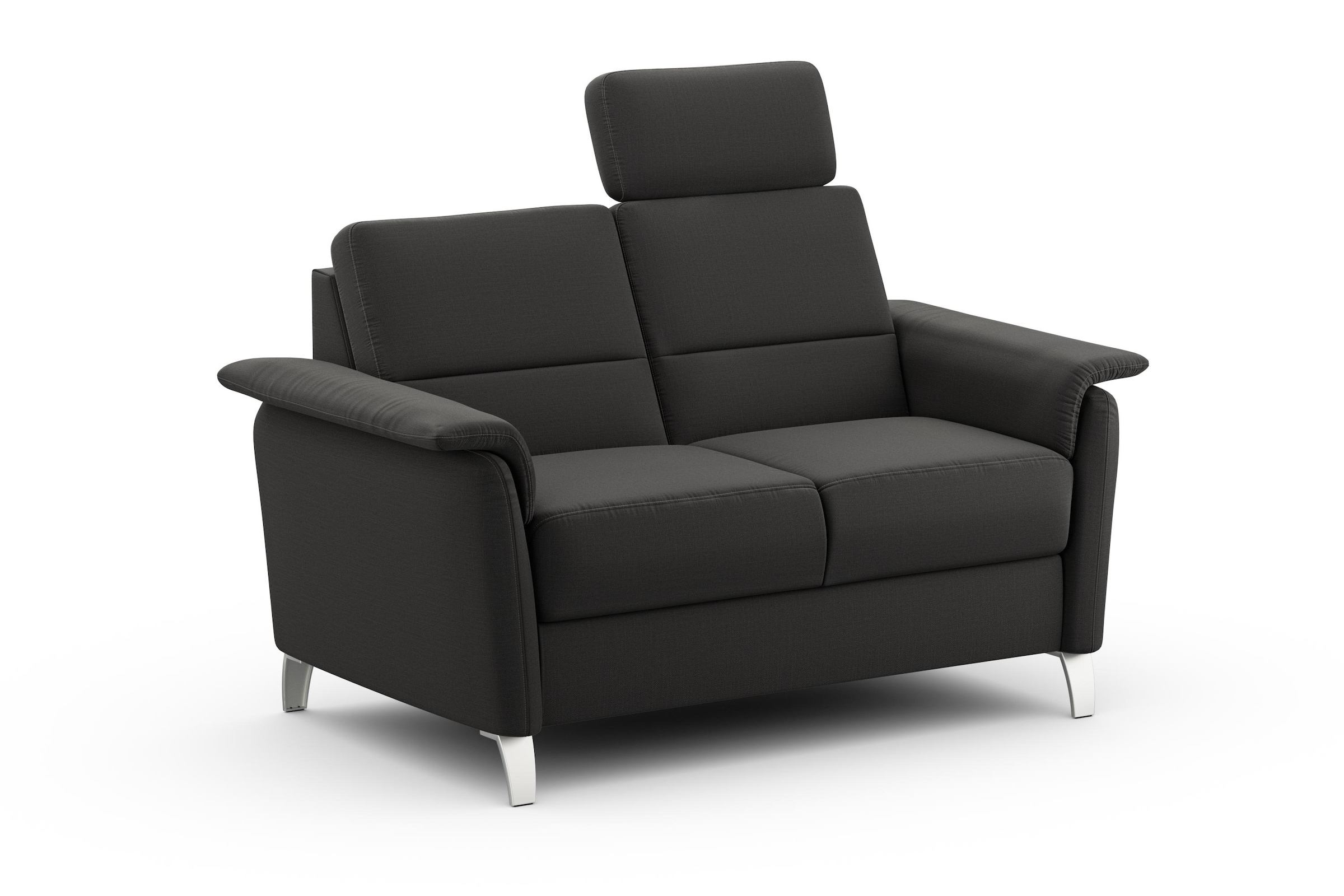 sit&more 2-Sitzer »Palmera«, Federkern-Polsterung, Steckvorrichtung für 2 Kopfstützen (optional)