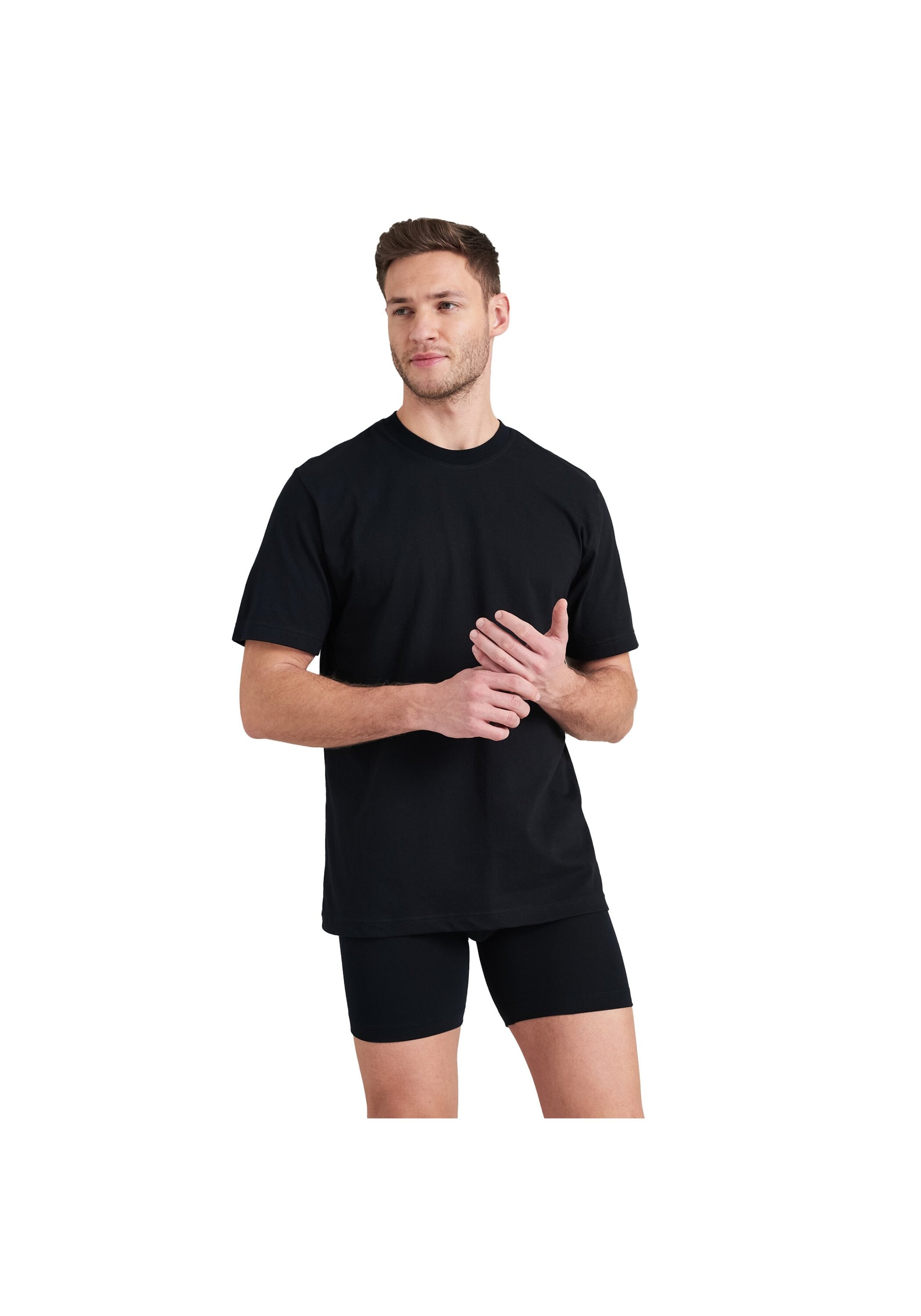 Schiesser Unterhemd »T-Shirt American T-Shirt 2er Pack«