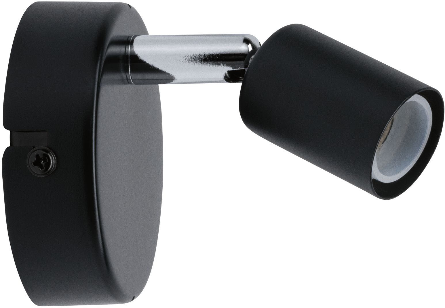 Paulmann Wandleuchte »Carolina«, 1 flammig, Leuchtmittel GU10 | ohne Leuchtmittel, Spotlight IP44 max. 1x10W Chrom 230V Metall, GU 10