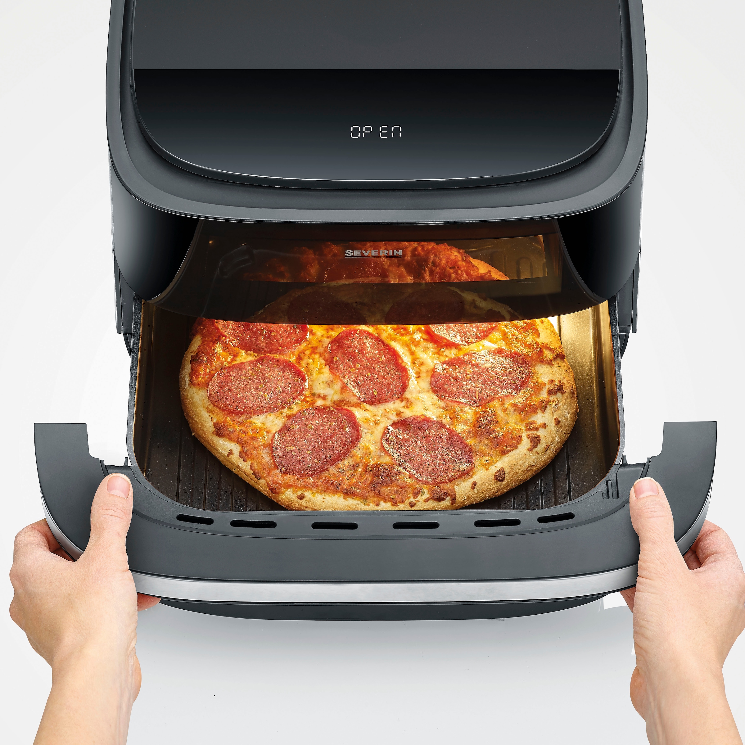 Severin Heißluftfritteuse »FR 2464  4 l "Pizza and more"«, 2100 W