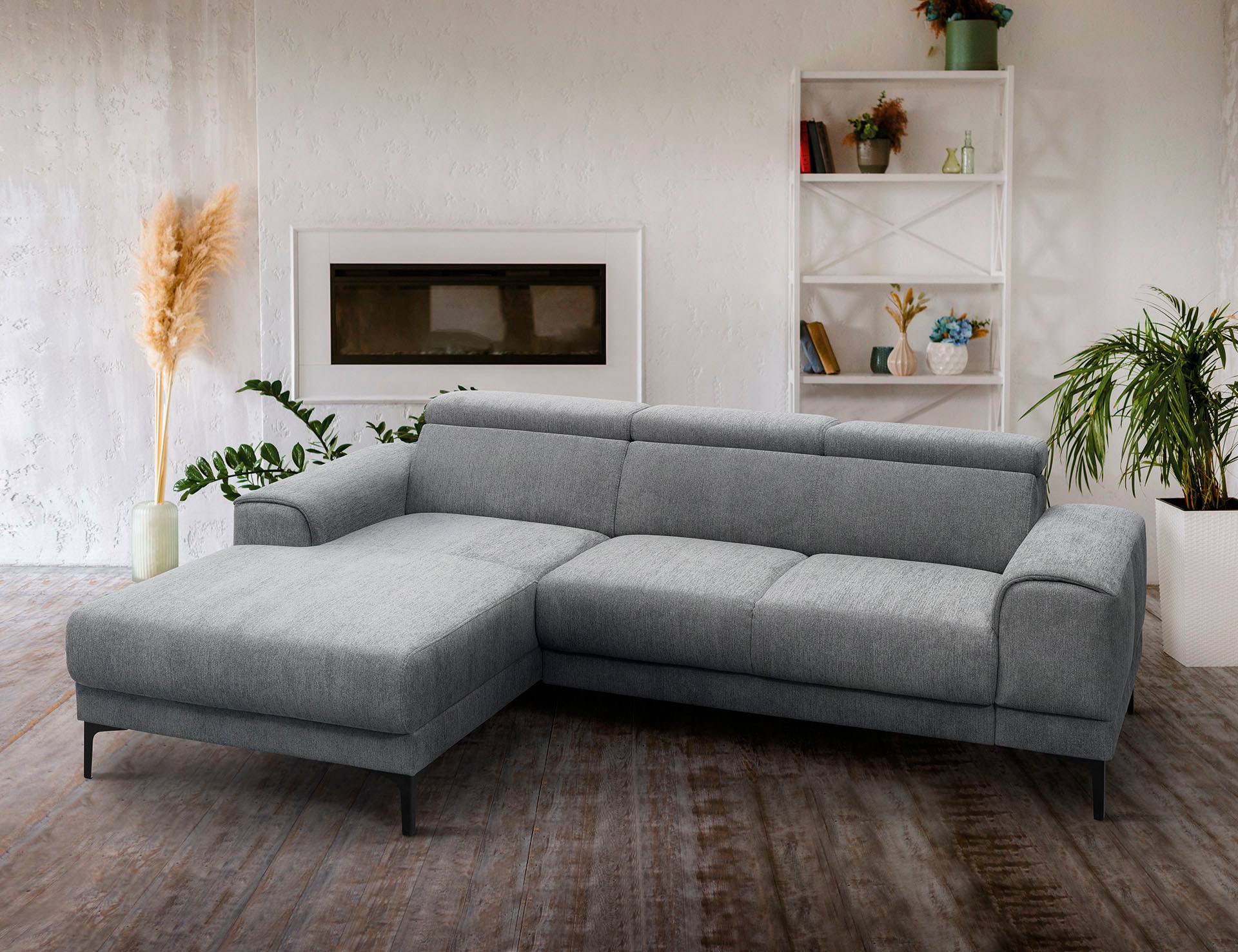 exxpo - sofa fashion Ecksofa Kopfstützen, Raum Sitztiefenverstellung, frei 3 kaufen »Ophelia«, wahlweise im auf stellbar Rechnung
