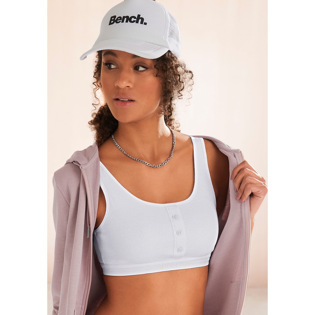 Bench. Bustier, (Packung, 2er-Pack), mit Piqué Struktur