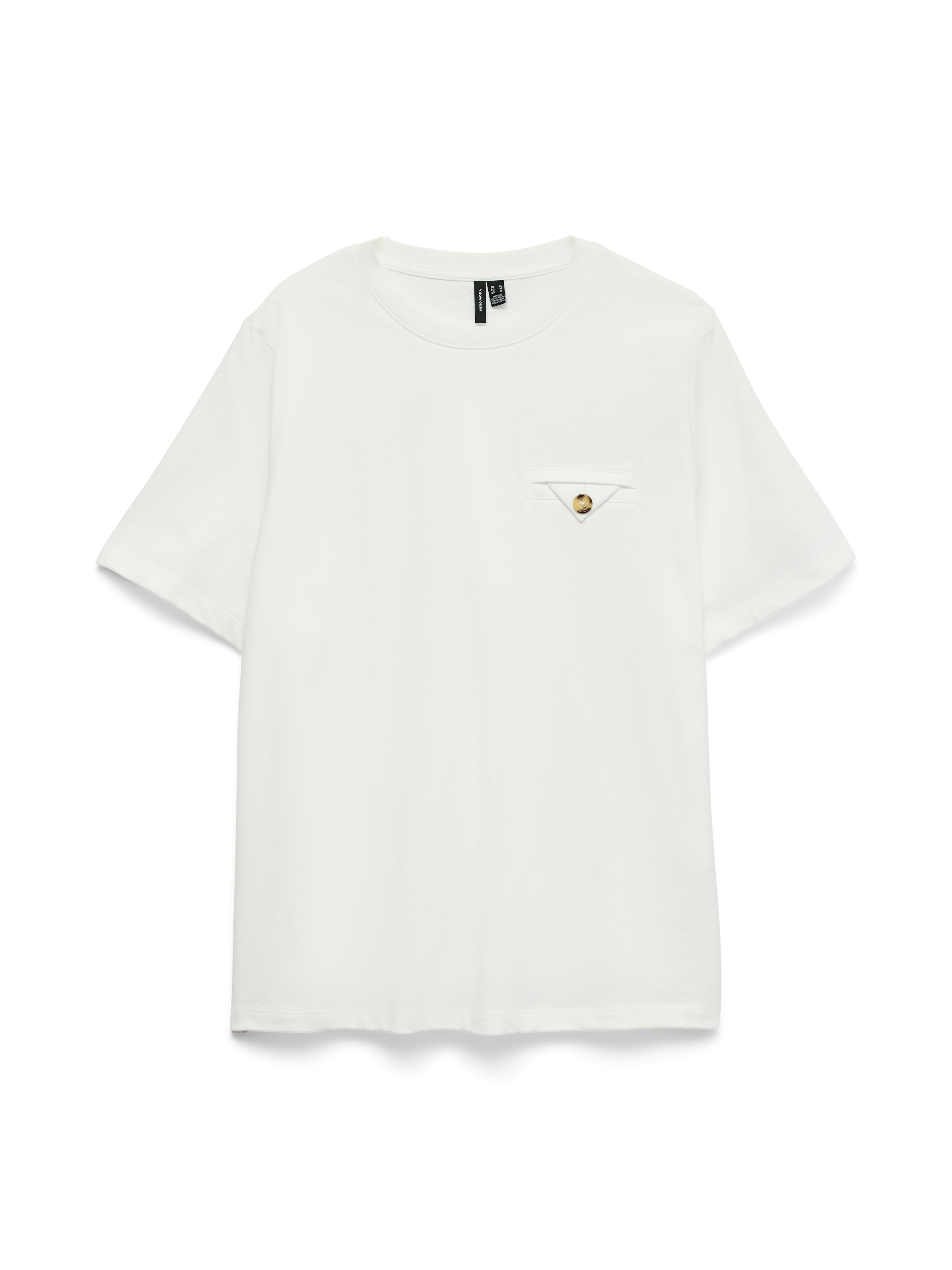 Vero Moda T-Shirt »VMULLA CATY SS TOP JRS GA« mit Dreieckstasche