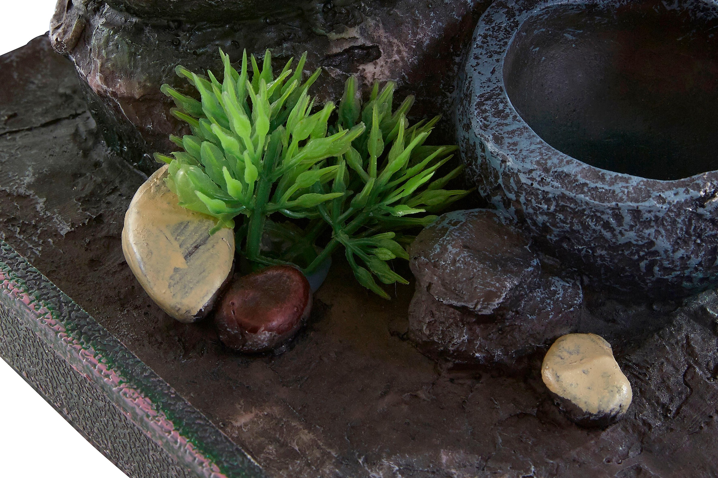 pajoma Zimmerbrunnen »Floating Stones«, Mit Netzbetrieb, Spannung:12 Volt,  Netzteil 230 Volt, Kabellänge ca. 1,40 m, Pumpe lässt sich stufenlos  verstellen auf Raten bestellen