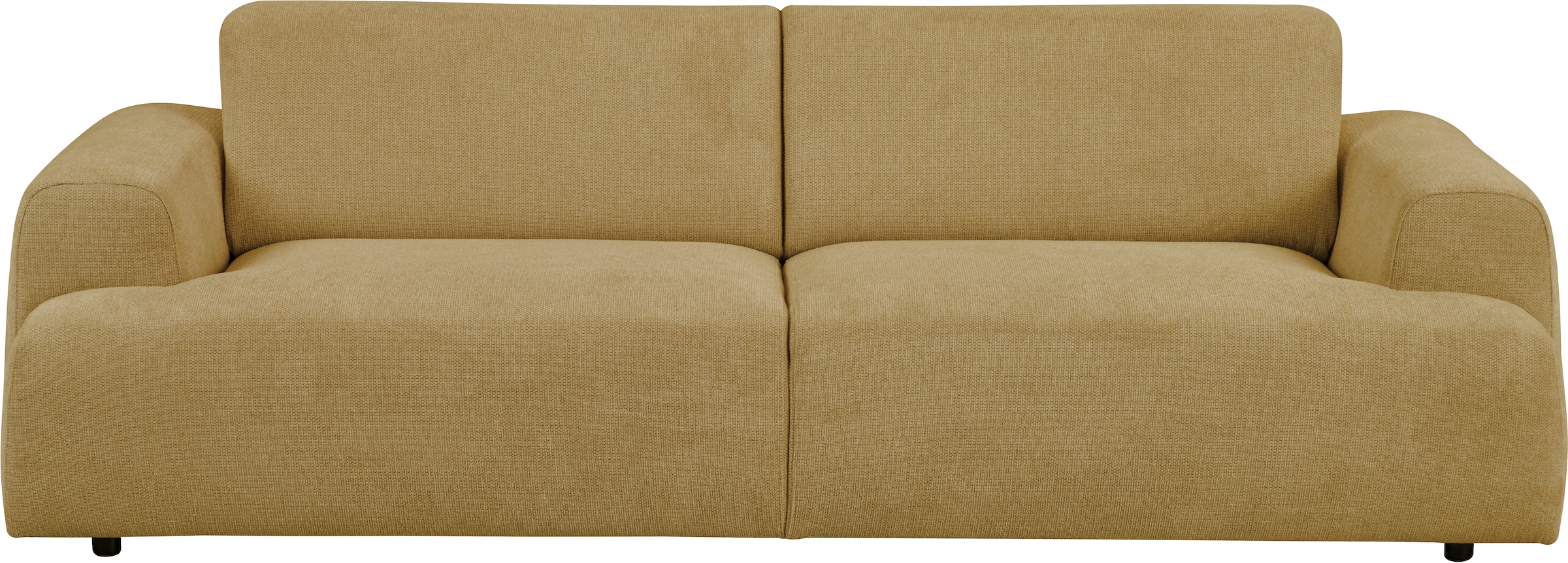 Home affaire 2,5-Sitzer »Linkka, Breite 217 cm« in einem weichen Chenille-Stoff, mit Wellenunterfederung