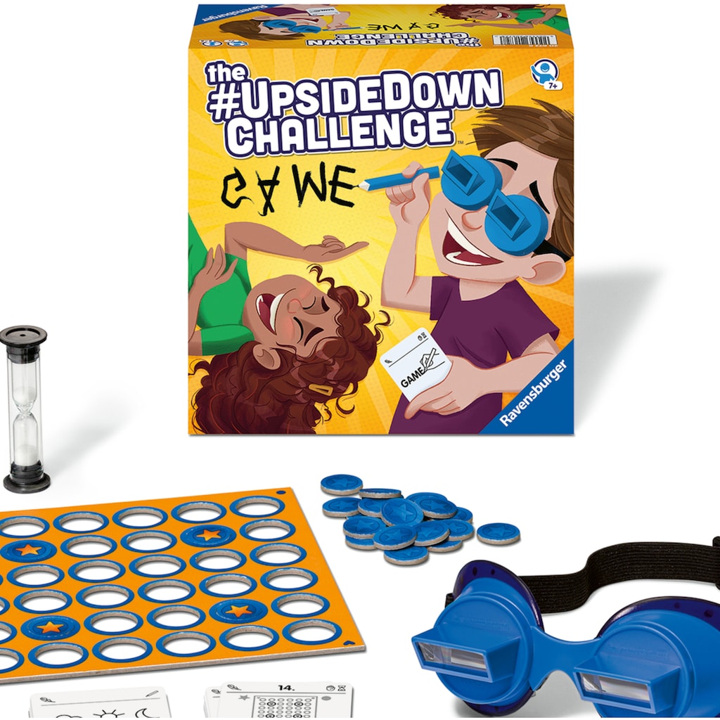 Ravensburger Spiel »The #UpsideDownChallenge Game«, FSC® - schützt Wald - weltweit; Made in Europe