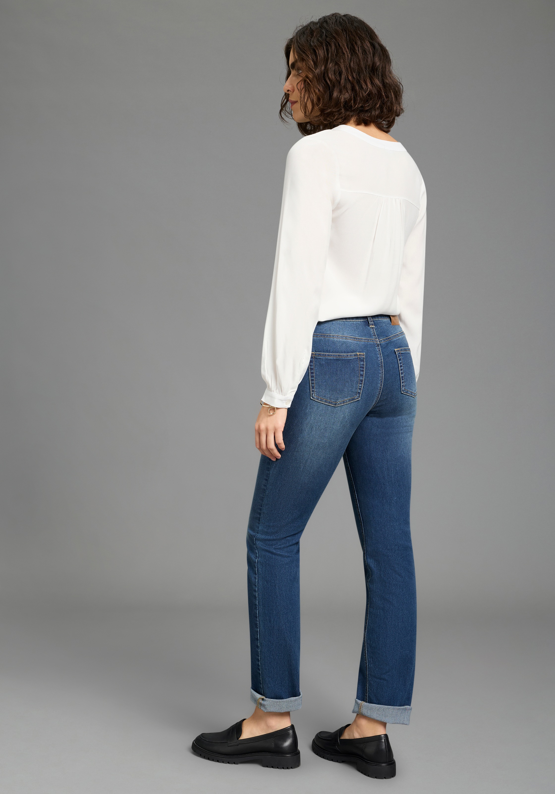 Arizona Gerade Jeans gerade geschnitten, normale Passform, hohe Leibhöhe