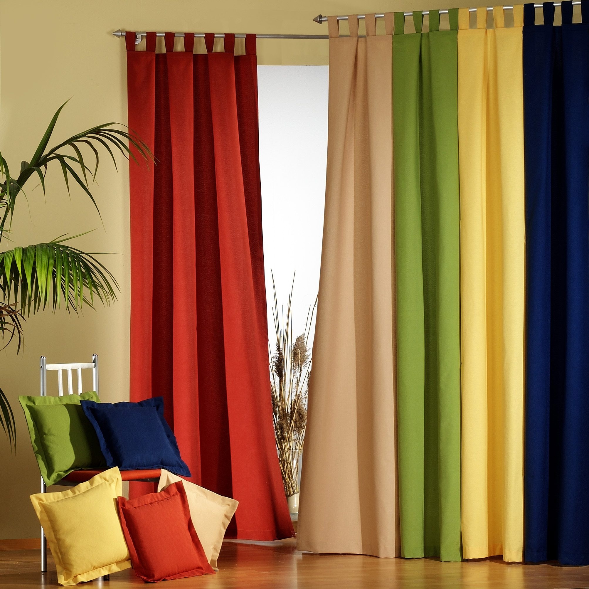 Weckbrodt Vorhang "Sento" Schlaufen 1 Stk. tlg. Baumwolle, blickdicht, matte Struktur, unifarben, Gardine, Store