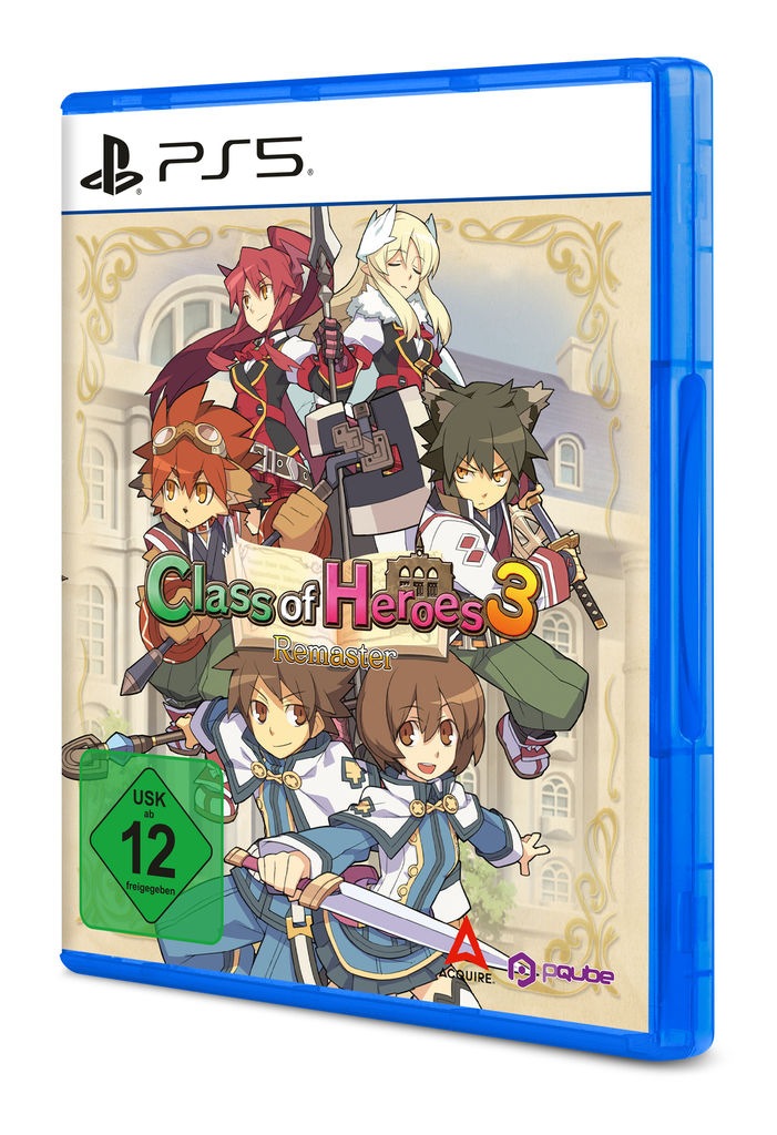 PQube Spielesoftware »Class of Heroes 3 Remaster«, PlayStation 5