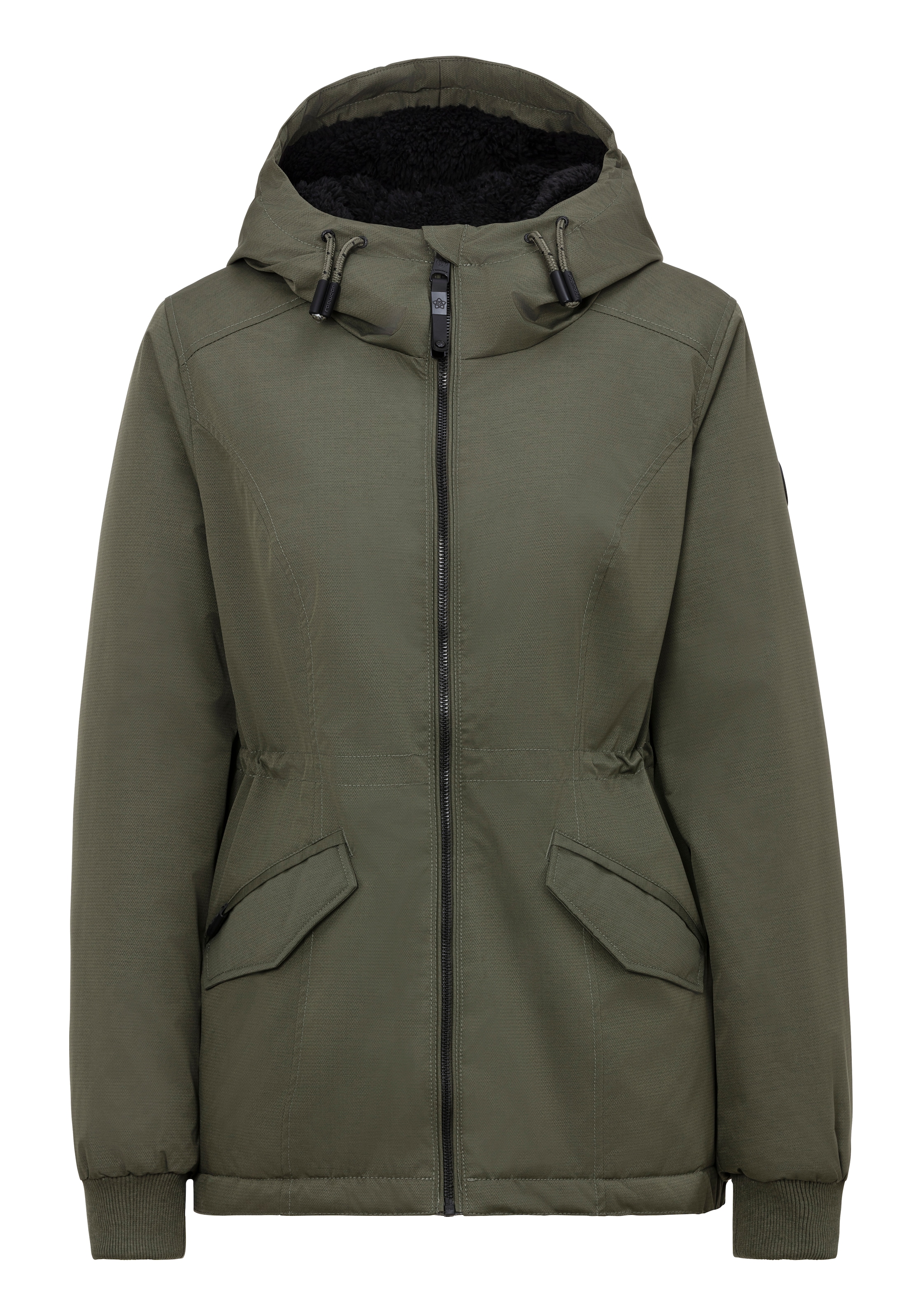Ragwear Outdoorjacke »DOWEY WARM«, mit Kapuze, leicht wärmende Übergangsjacke mit hochschließendem Kragen und Kapuze