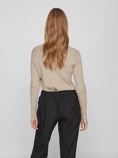 Vila Rundhalspullover »VICOMFY O-NECK L/S KNIT TOP/SU - NOOS«