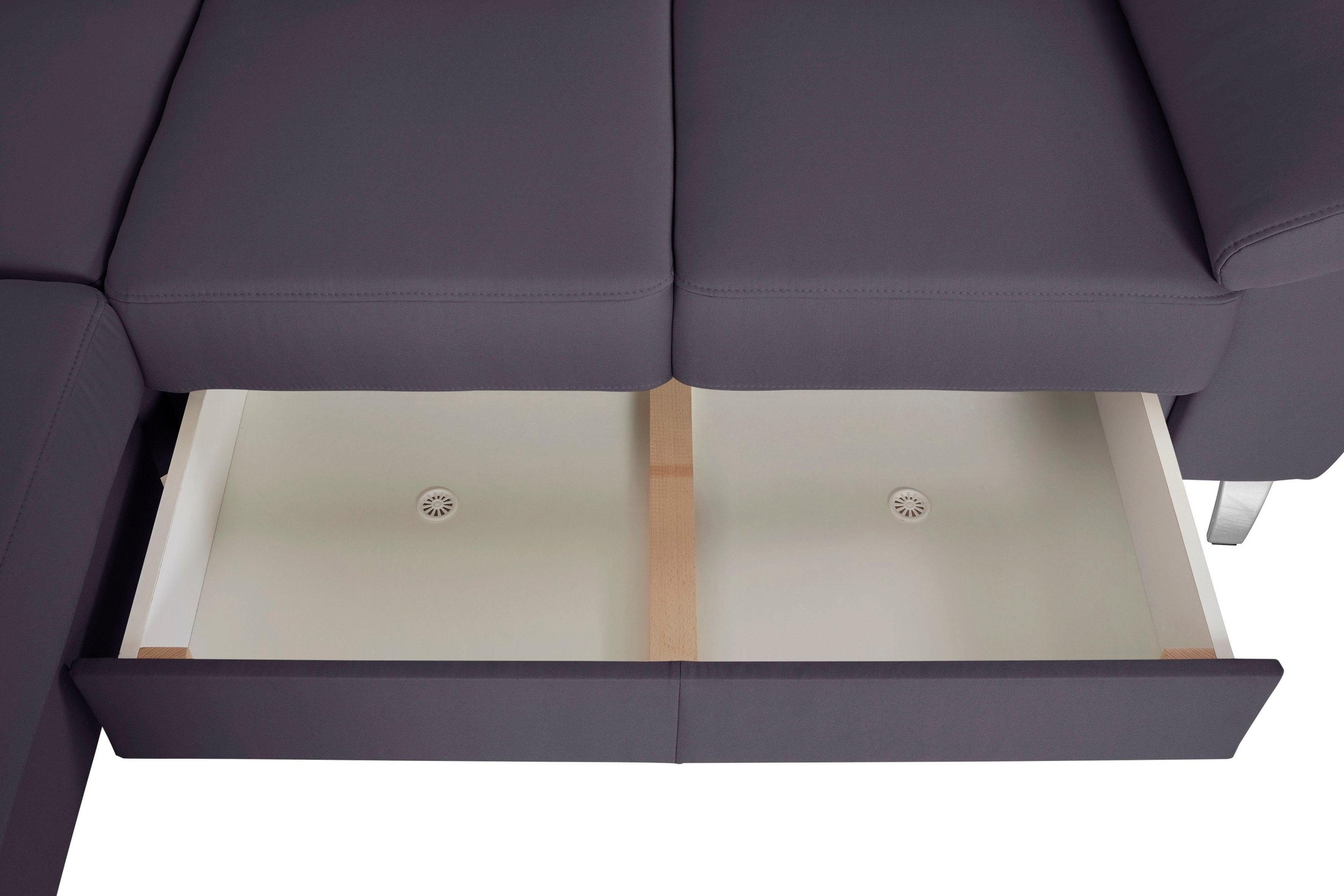 sit&more Ecksofa »Sorano L-Form«, wahlweise mit Bett- und Relaxfunktion, inkl. Bettkasten