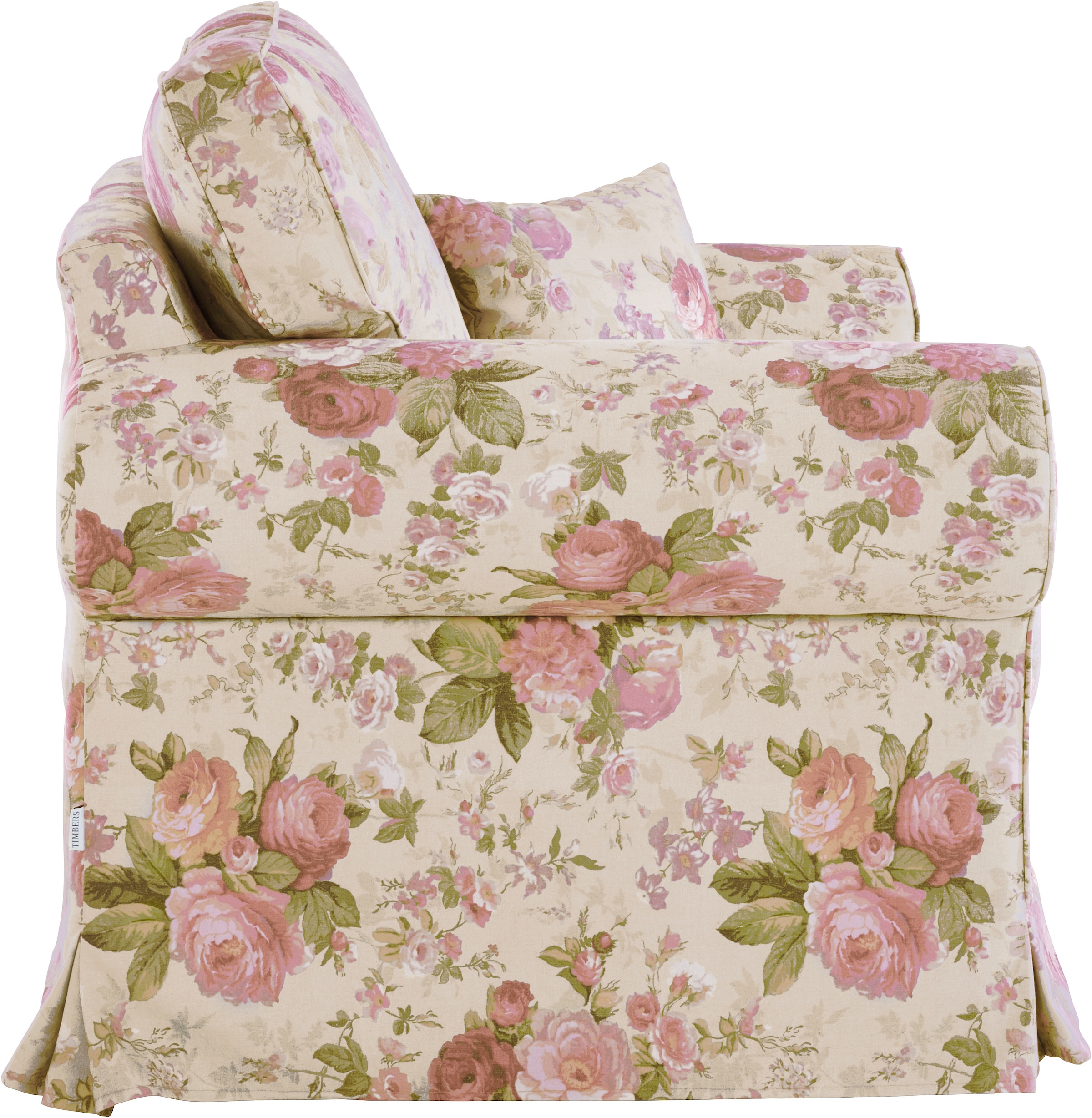 Home affaire Sessel »Shadmoor«, Hussenoptik, in uni oder mit Blumendruck, passend zur Shadmoor-Serie