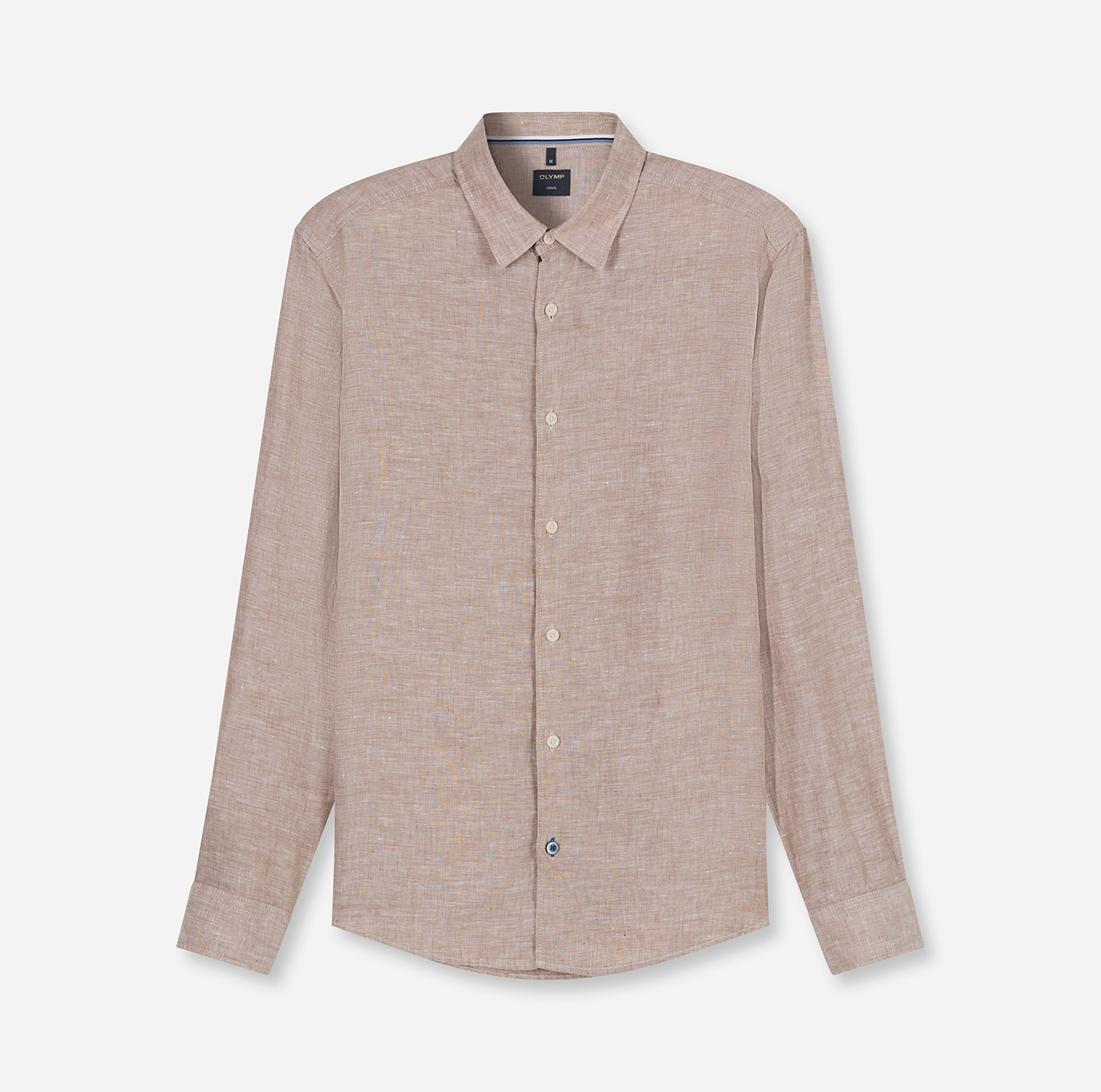 OLYMP Leinenhemd Kentkragen, casual