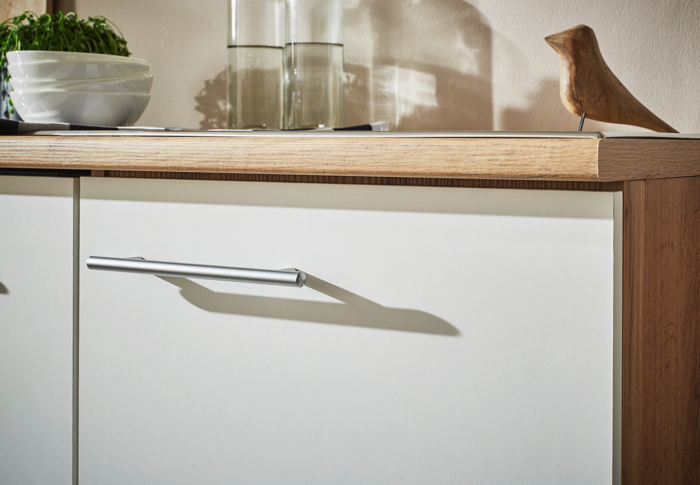 RESPEKTA Winkelküche und Kücheninsel »Hilde«, Breite 310 cm, 90 cm Arbeitshöhe, inkl. Elektrogeräte