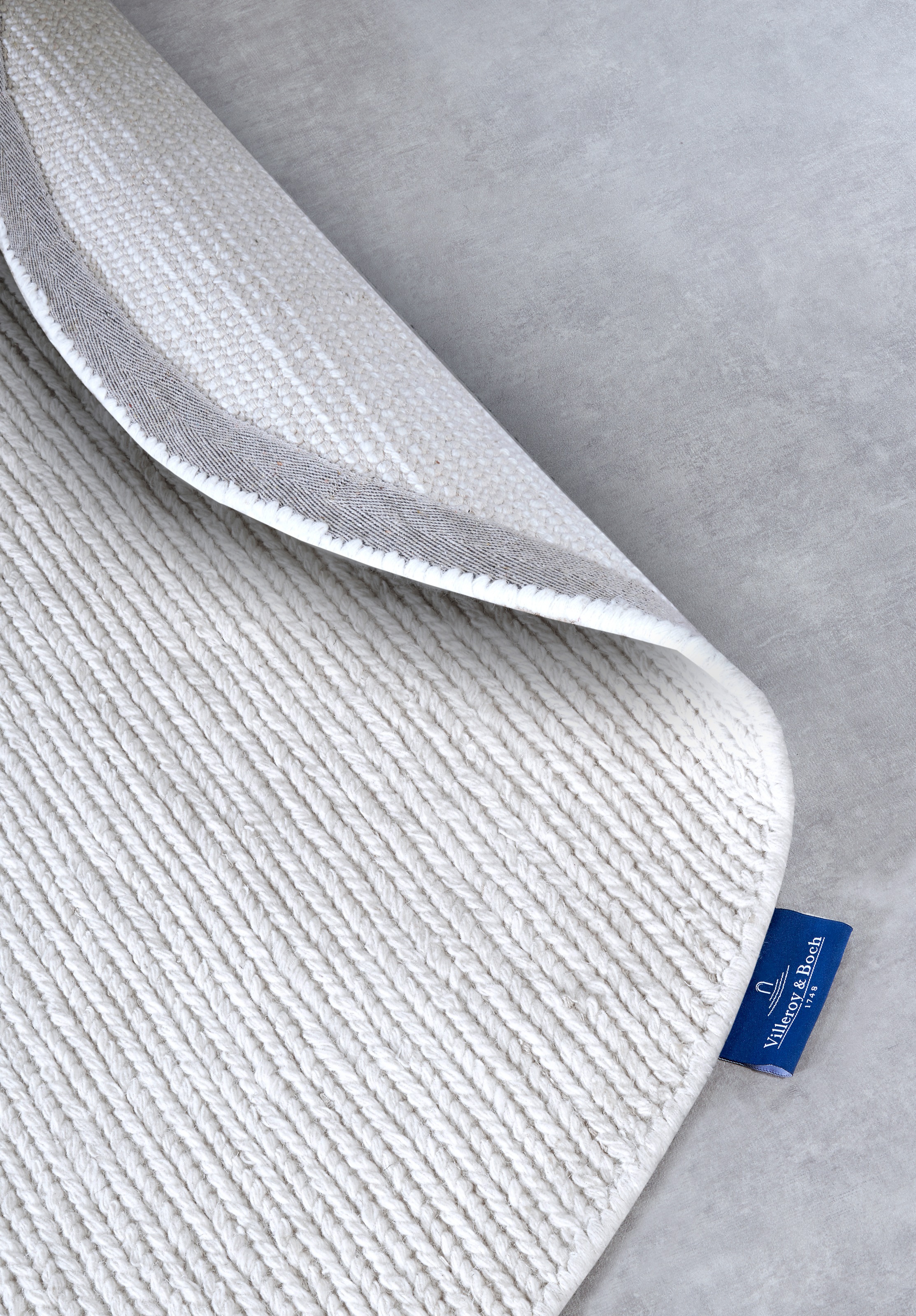 Villeroy & Boch Wollteppich »Francois«, rechteckig, 7 mm Höhe, in rund, oval, Läufer, handgewebt, Wolle, Wohnzimmer, Schlafzimmer