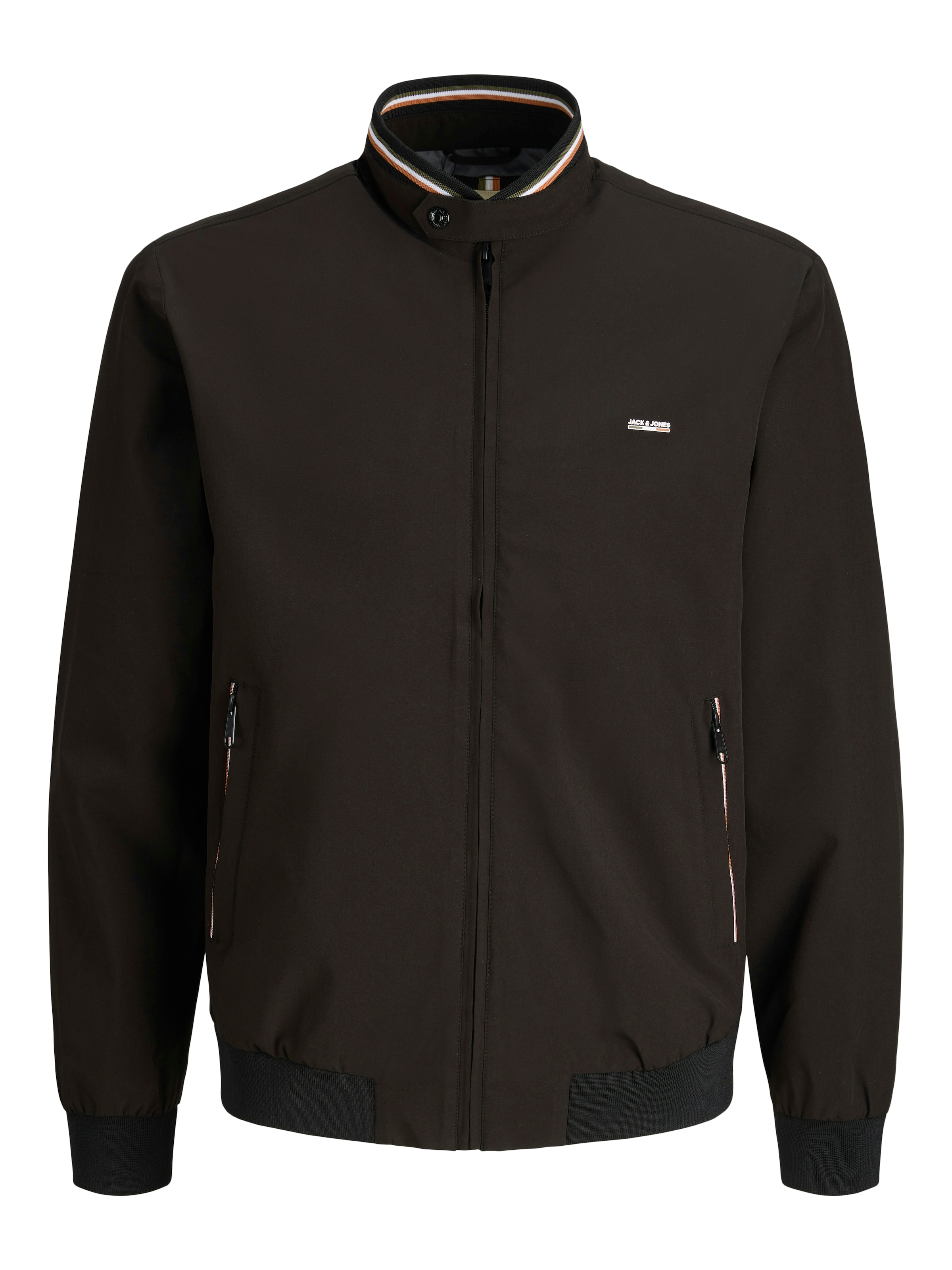 Jack & Jones Bomberjacke »JPRBLUBRAD BOMBER JACKET SN« Materialmix, regular fit