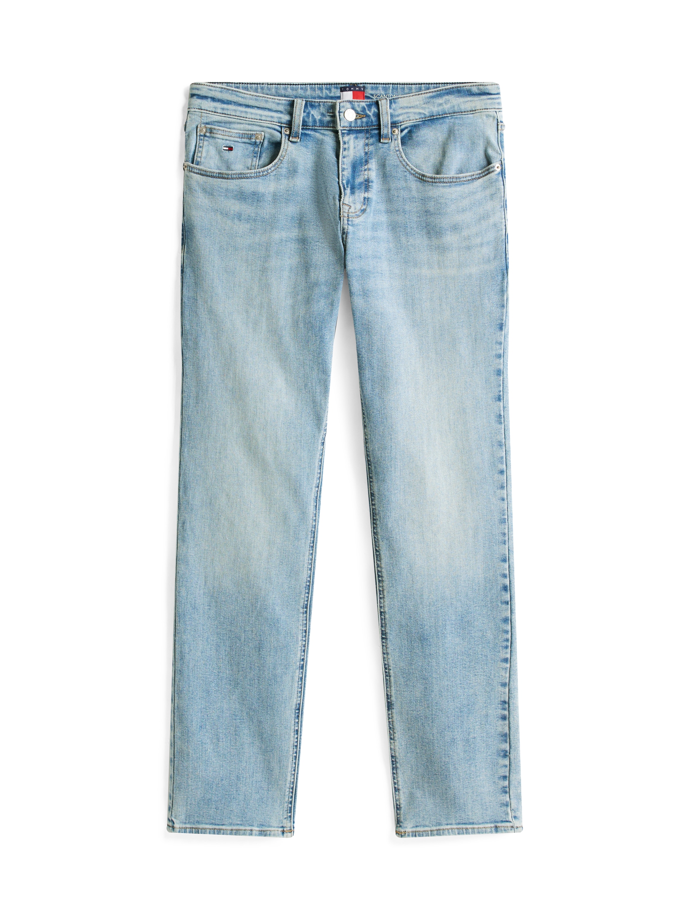 Tommy Jeans Slim-fit-Jeans »Scanton Slim«, Slim‑Fit‑Jeans mit mittlerer Leibhöhe, 5‑Pocket‑Design