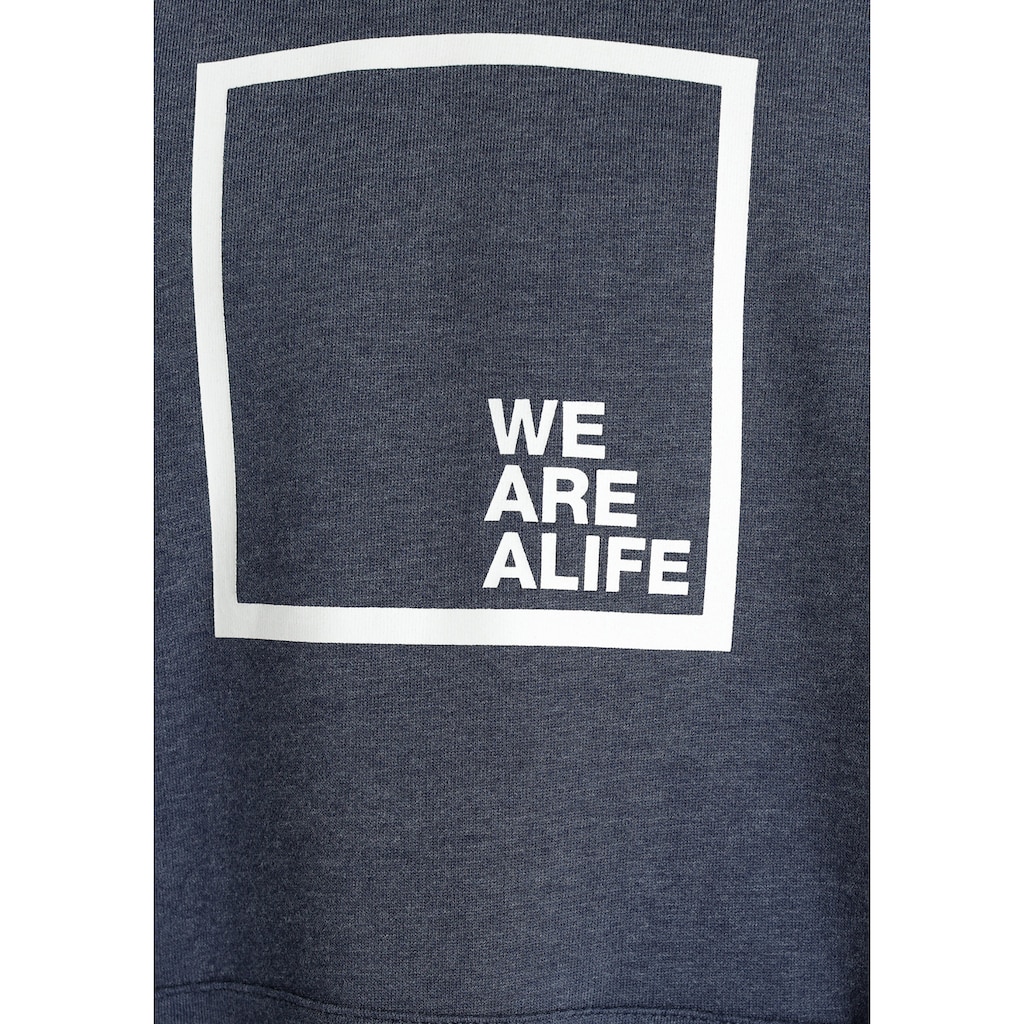 Alife & Kickin Kapuzensweatshirt »Logo-Print«