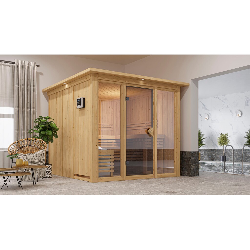 welltime Sauna »Artja«, (Set)