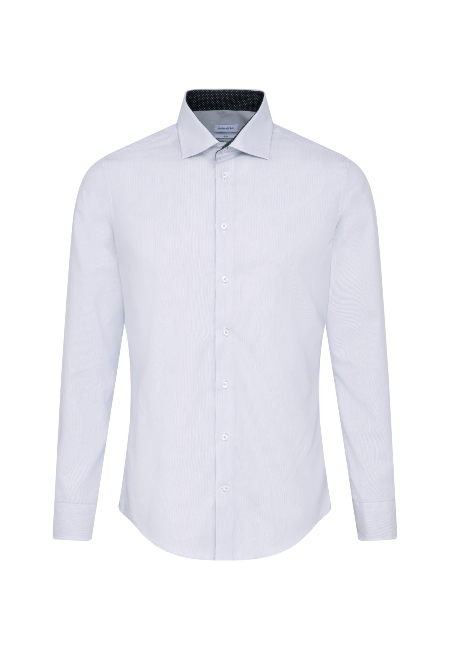 seidensticker Businesshemd »Schwarze Rose« Slim 1/1 Kentkragen Gestreift